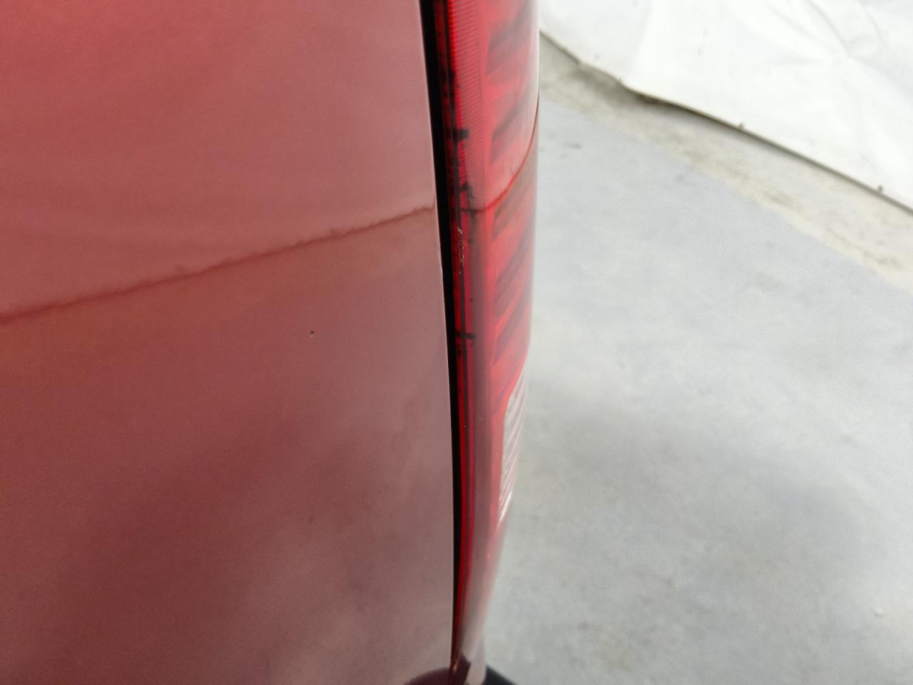 2008 Ford F150 Supercrew Red vin: 1FTPW14V98FB18274 Damage: Right Tail Light, Cracked, Replacement Required
