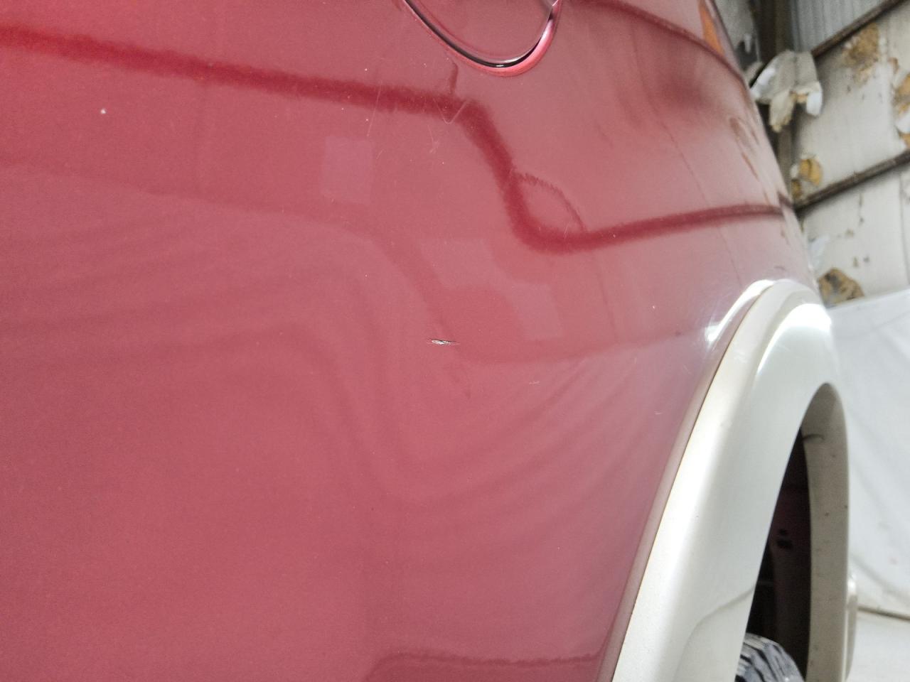 2008 Ford F150 Supercrew Red vin: 1FTPW14V98FB18274 Damage: Left Bed Side, Heavy Scratch, 1 To 2 Inches