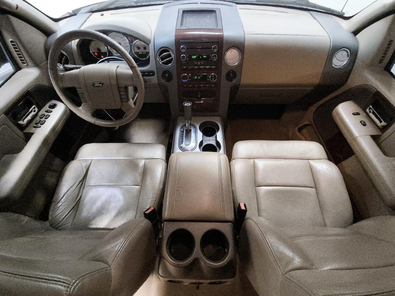 2008 Ford F150 Supercrew Red vin: 1FTPW14V98FB18274 Damage: Front Center Armrest, Worn, Replacement Required