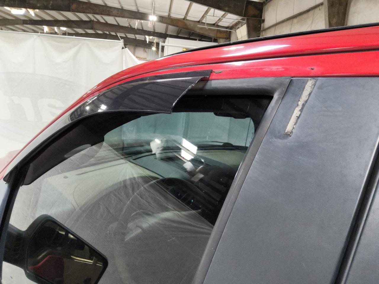 2008 Ford F150 Supercrew Red vin: 1FTPW14V98FB18274 Damage: Left Front Door Applique, Broken, Replacement Required