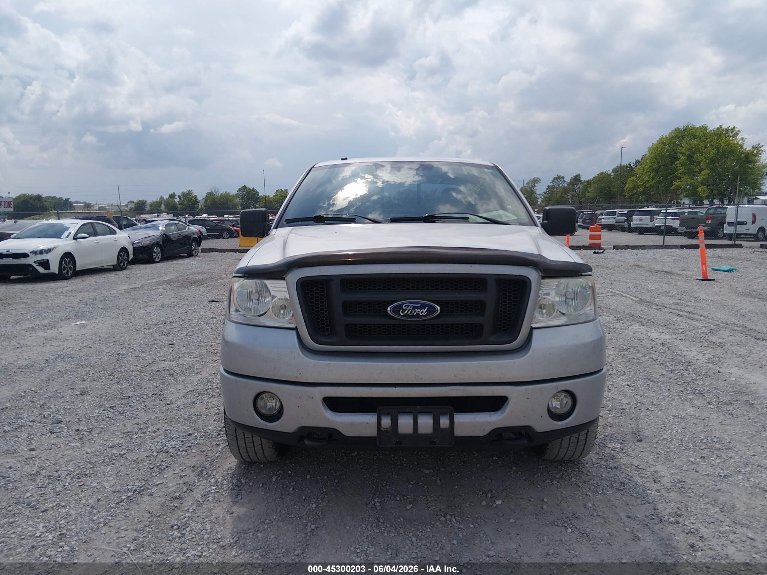 2008 Ford F-150 60th Anniversary/fx4/king Ranch/lariat/xlt Gray vin: 1FTPW14V98FB63232