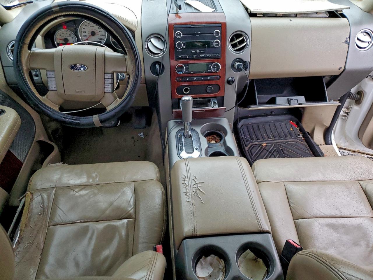 2008 Ford F150 Supercrew White vin: 1FTPW14V98FC02093