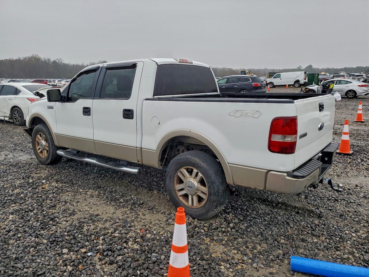 2008 Ford F150 Supercrew White vin: 1FTPW14V98FC02093