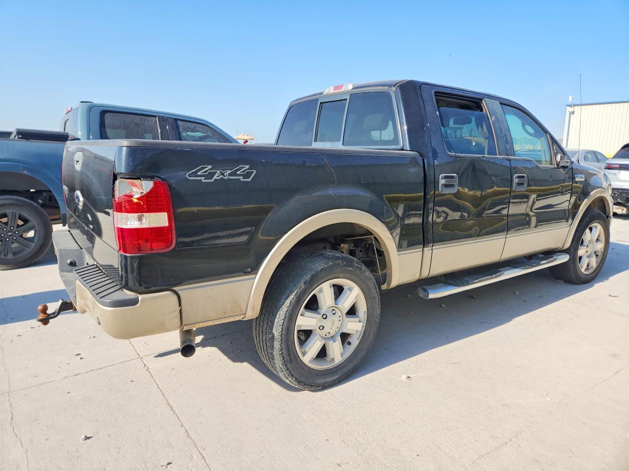 2008 Ford F150 Supercrew Black vin: 1FTPW14V98FC05835