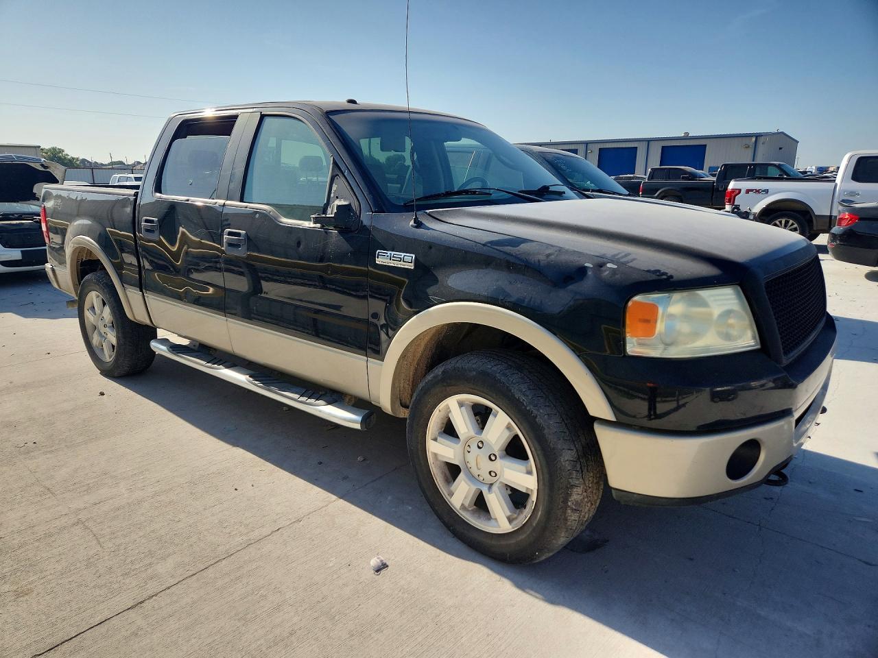 2008 Ford F150 Supercrew Black vin: 1FTPW14V98FC05835
