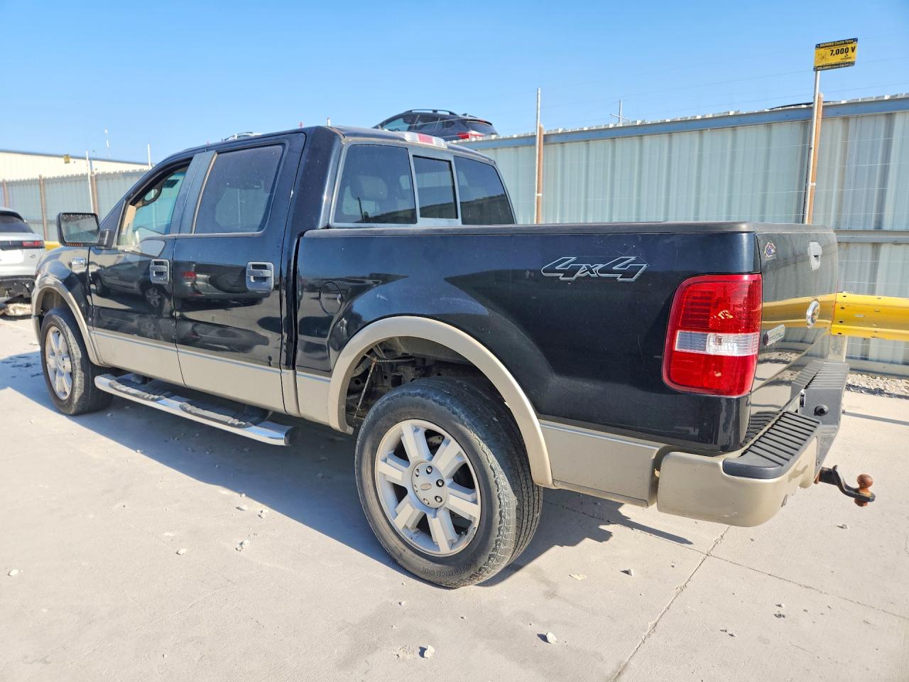 2008 Ford F150 Supercrew Black vin: 1FTPW14V98FC05835