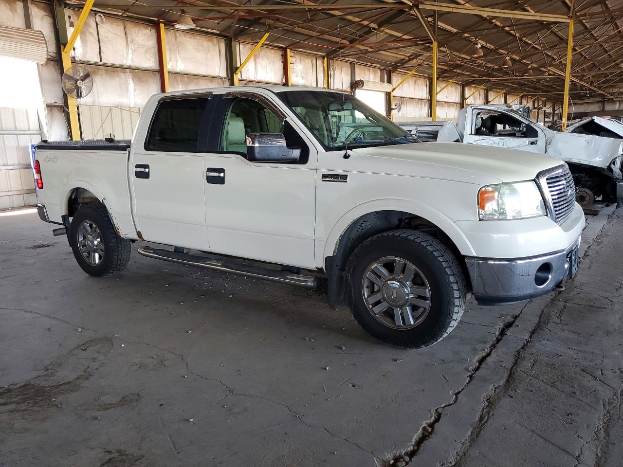 2008 Ford F150 Supercrew White vin: 1FTPW14V98FC12395