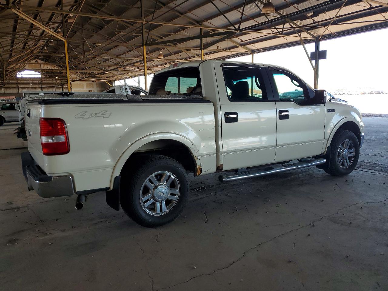 2008 Ford F150 Supercrew White vin: 1FTPW14V98FC12395