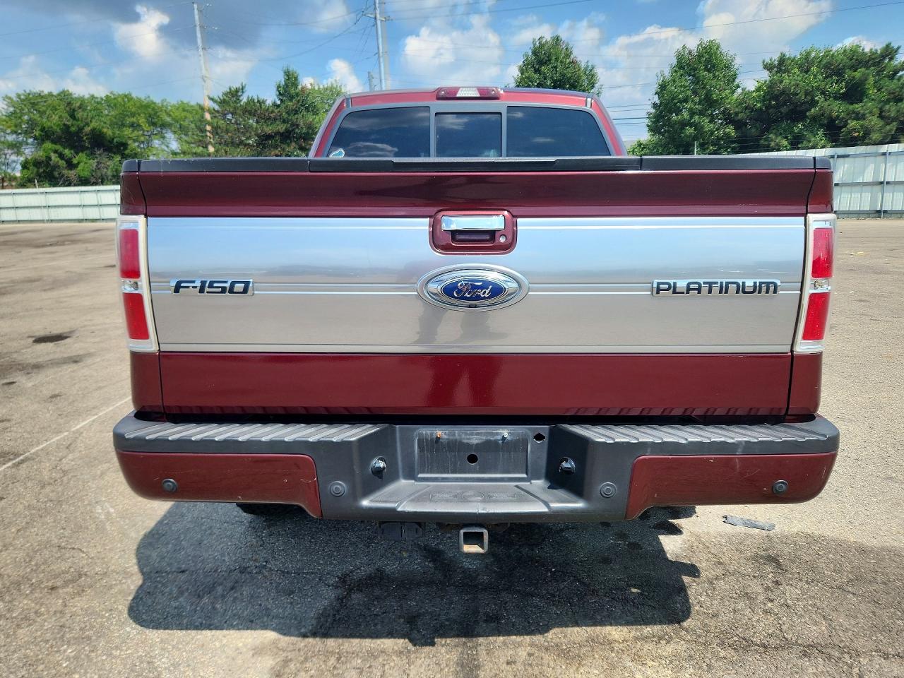2009 Ford F150 Supercrew Maroon vin: 1FTPW14V99FA01215