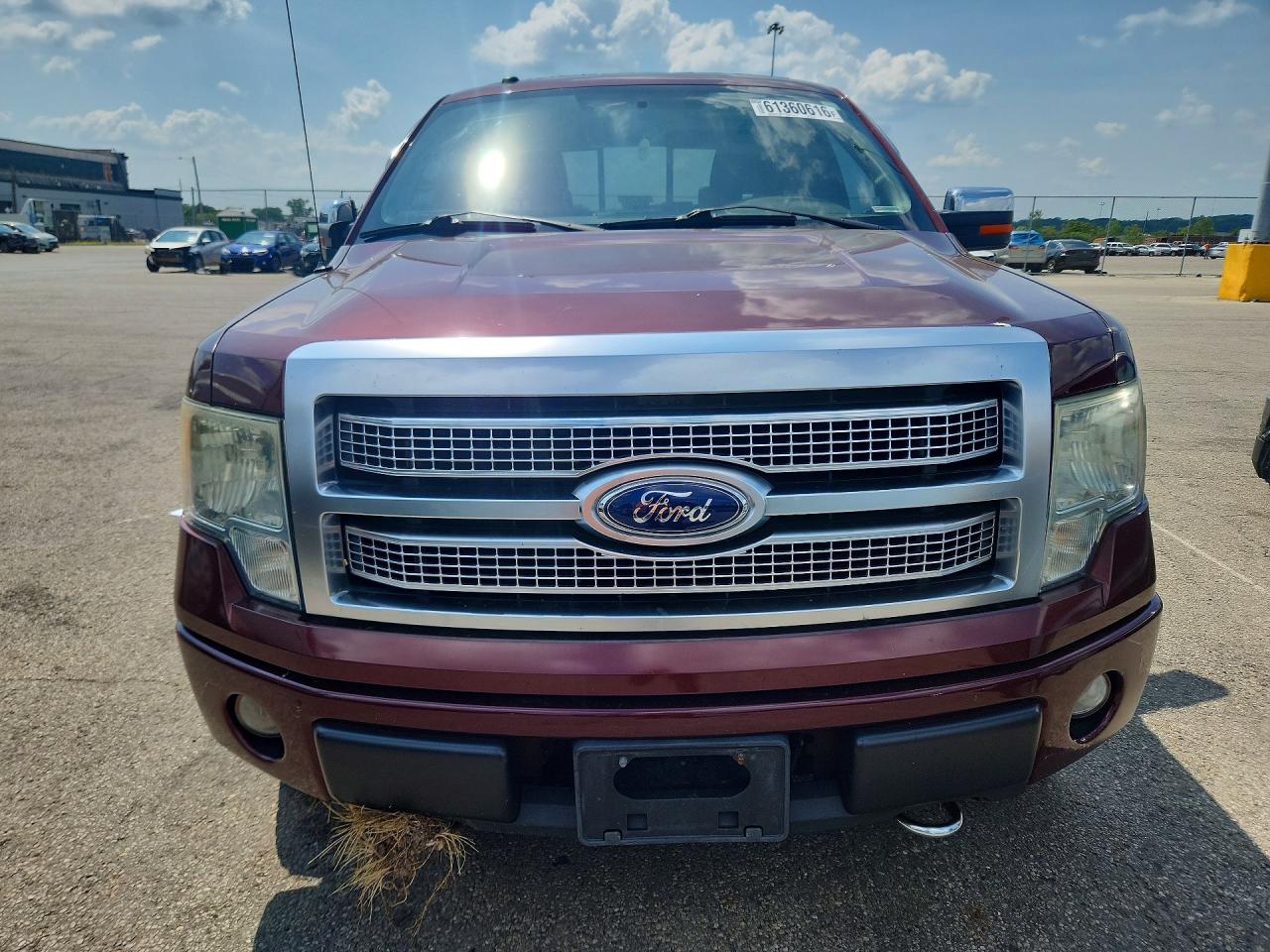 2009 Ford F150 Supercrew Maroon vin: 1FTPW14V99FA01215