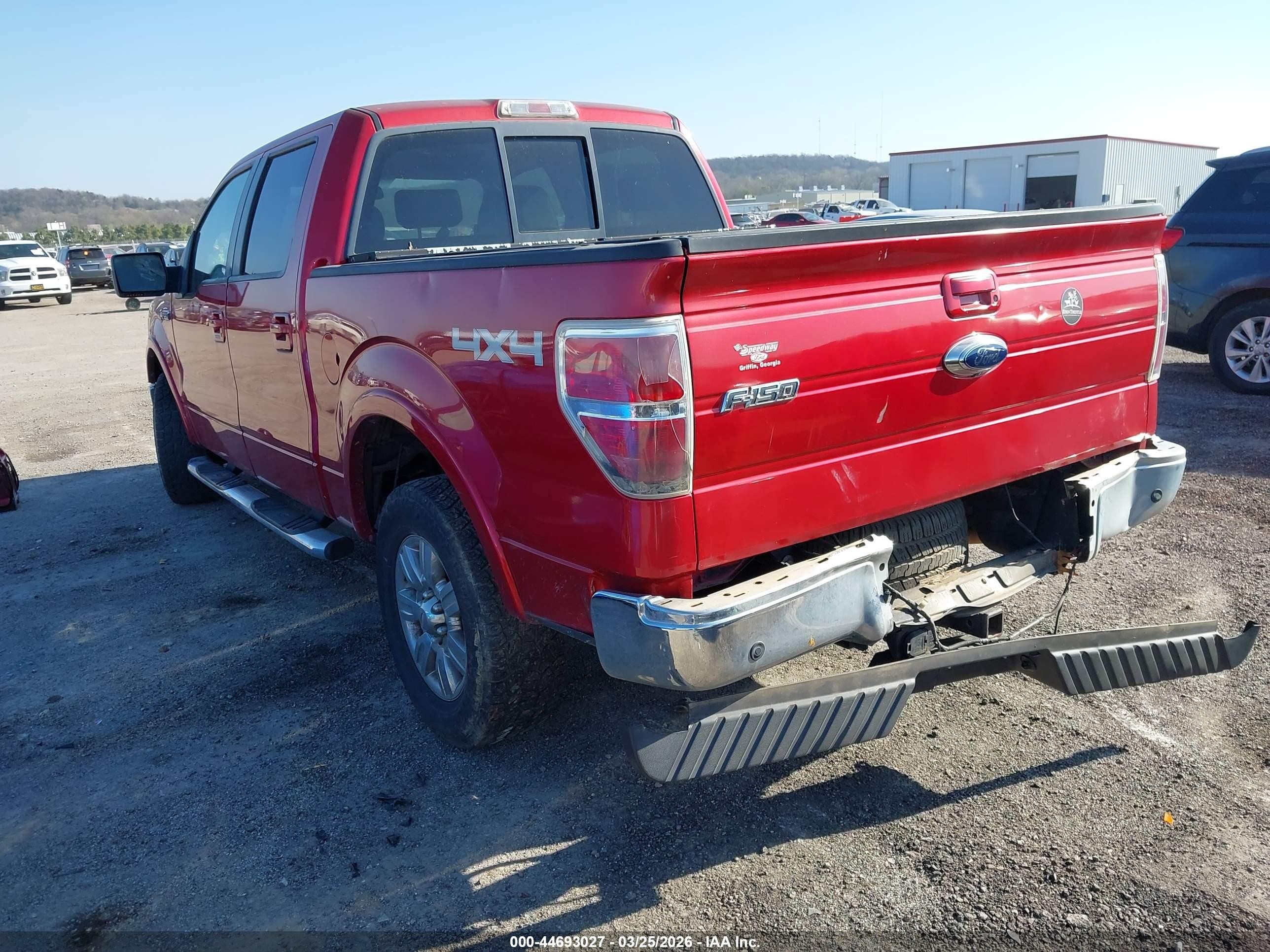 2009 Ford F-150 Fx4/king Ranch/lariat/platinum/xl/xlt Red vin: 1FTPW14V99FA11467