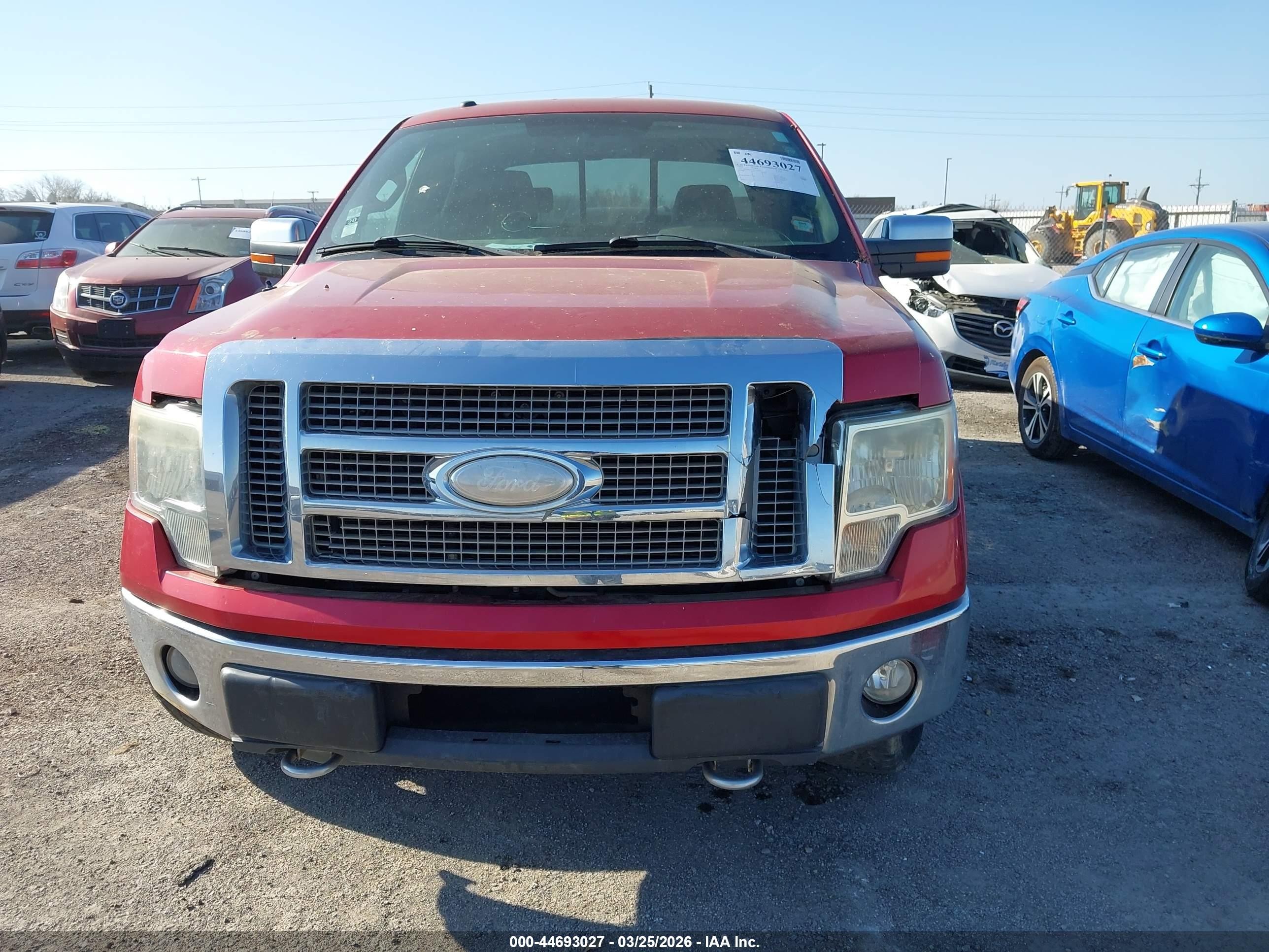 2009 Ford F-150 Fx4/king Ranch/lariat/platinum/xl/xlt Red vin: 1FTPW14V99FA11467