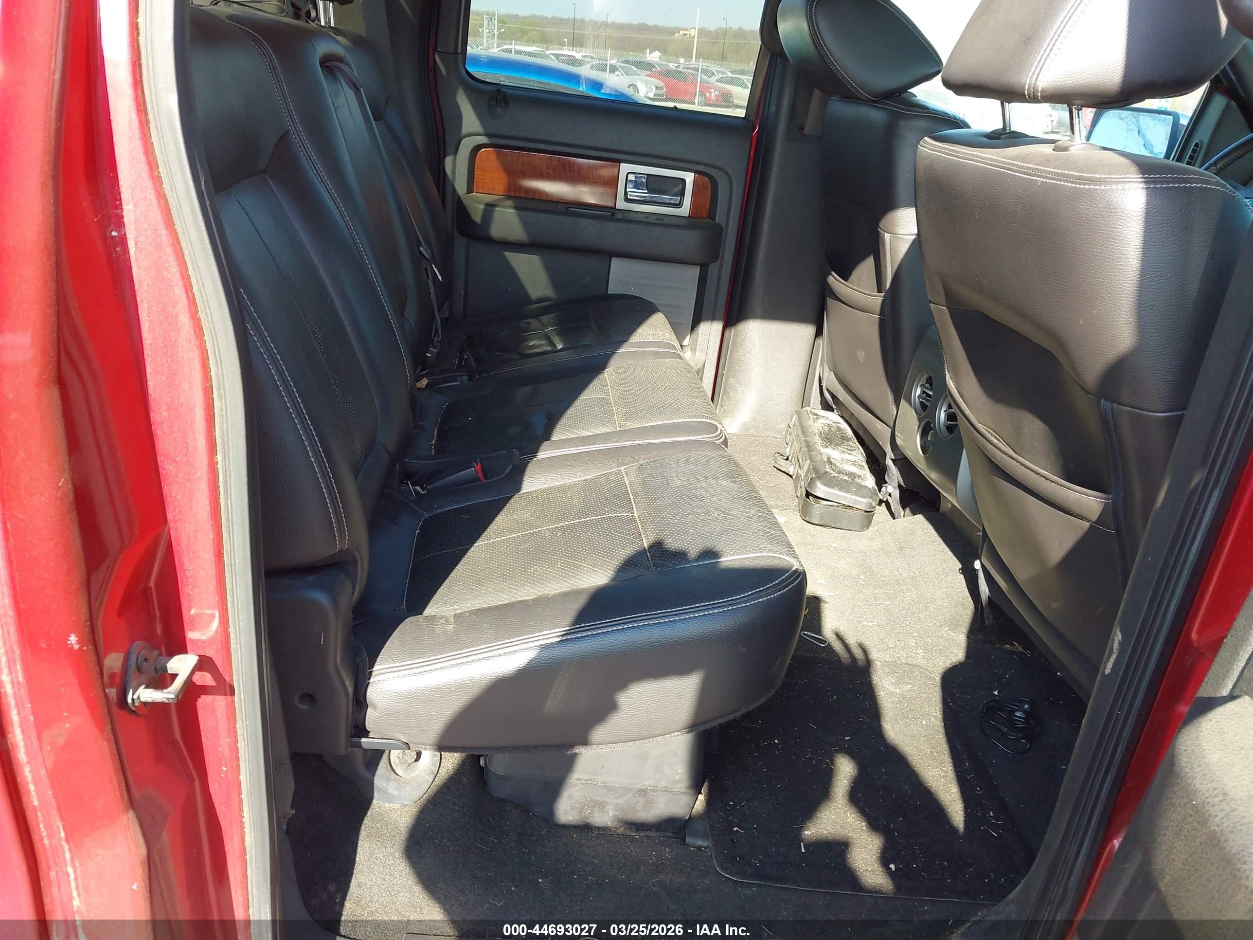 2009 Ford F-150 Fx4/king Ranch/lariat/platinum/xl/xlt Red vin: 1FTPW14V99FA11467