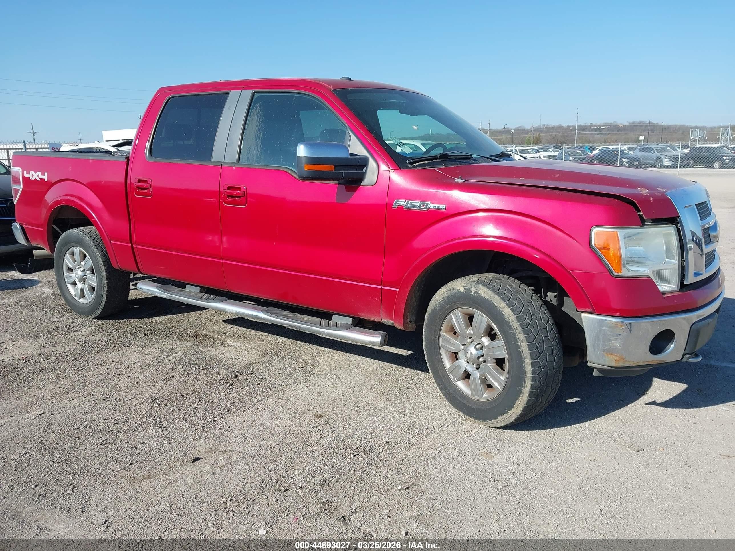 2009 Ford F-150 Fx4/king Ranch/lariat/platinum/xl/xlt Red vin: 1FTPW14V99FA11467