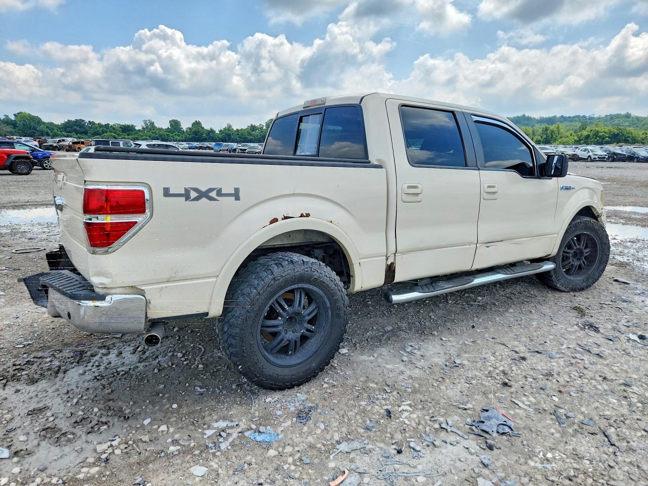 2009 Ford F150 Supercrew Белый vin: 1FTPW14V99FA42234