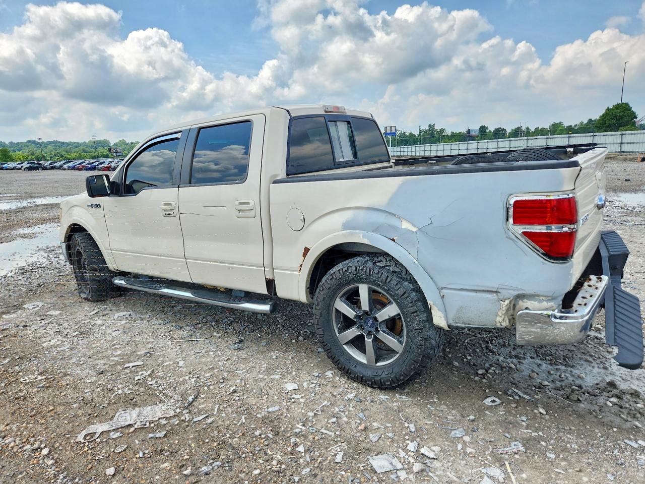2009 Ford F150 Supercrew Белый vin: 1FTPW14V99FA42234
