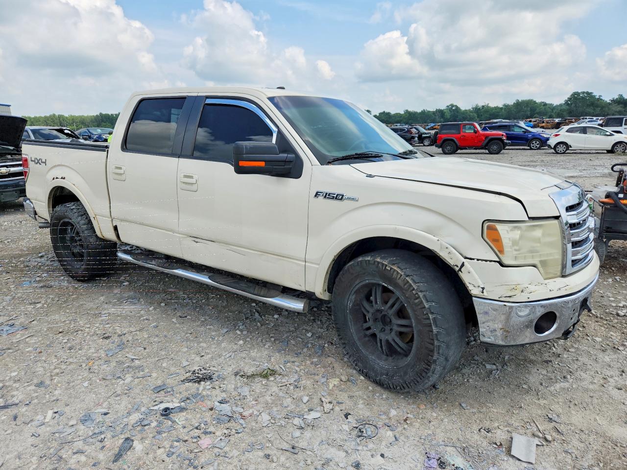 2009 Ford F150 Supercrew Белый vin: 1FTPW14V99FA42234