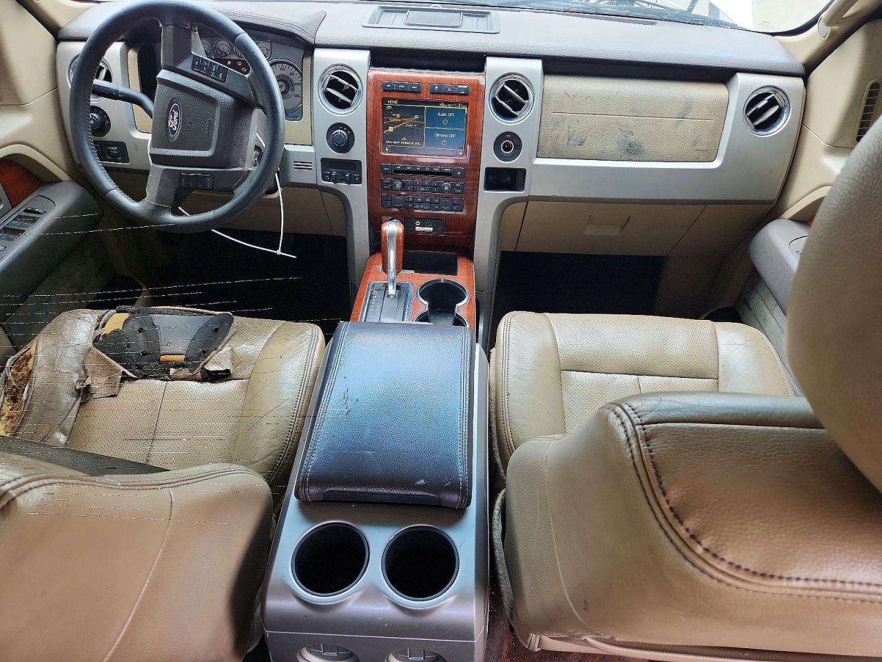 2009 Ford F150 Supercrew Белый vin: 1FTPW14V99FA42234