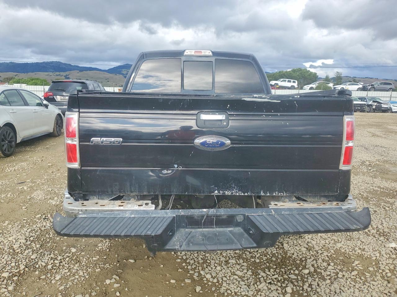 2009 Ford F150 Supercrew Black vin: 1FTPW14V99FA54237