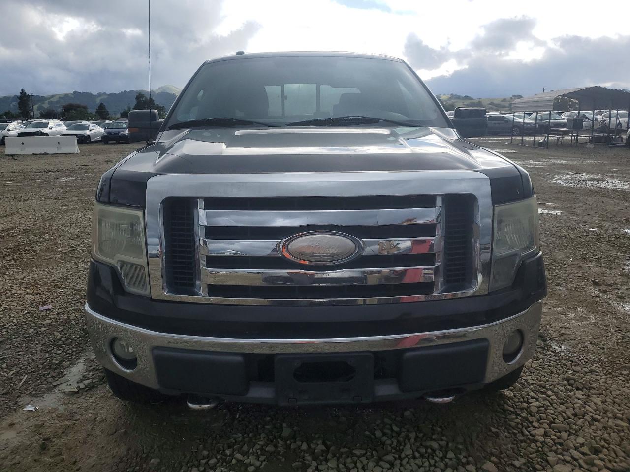 2009 Ford F150 Supercrew Black vin: 1FTPW14V99FA54237