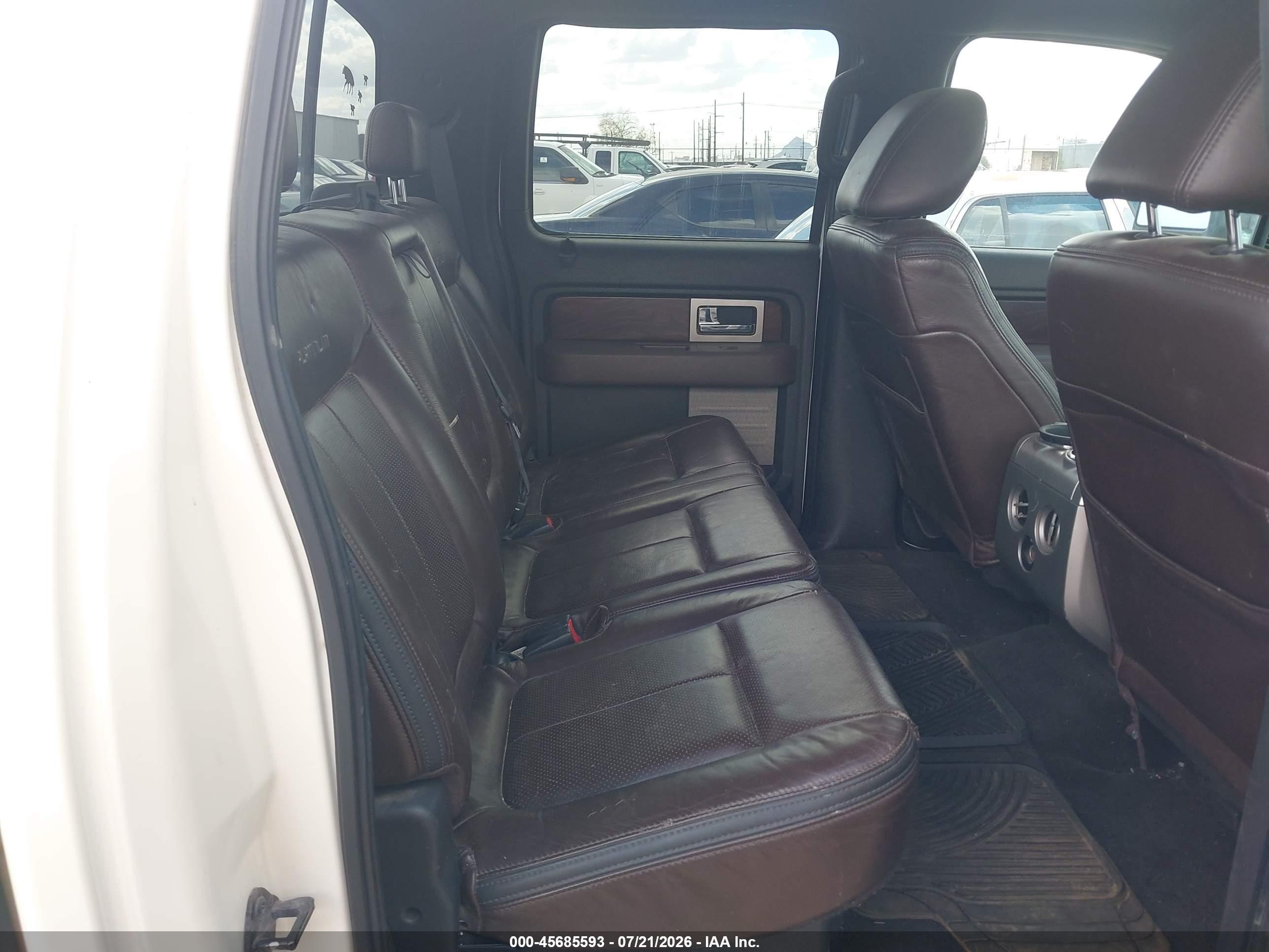 2009 Ford F-150 Platinum Cream vin: 1FTPW14V99FA60653