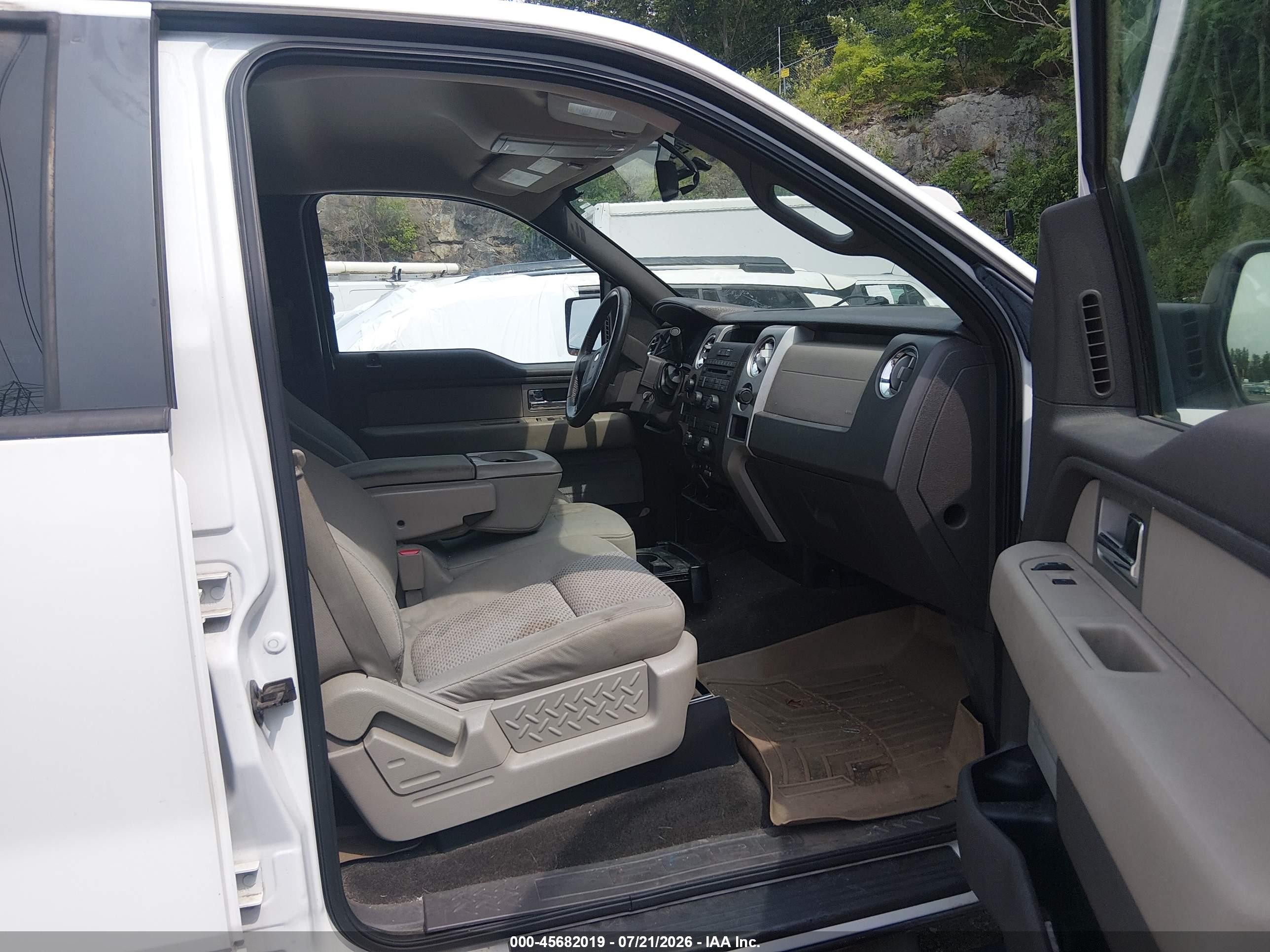 2009 Ford F-150 Fx4/king Ranch/lariat/platinum/xl/xlt White vin: 1FTPW14V99FA79784