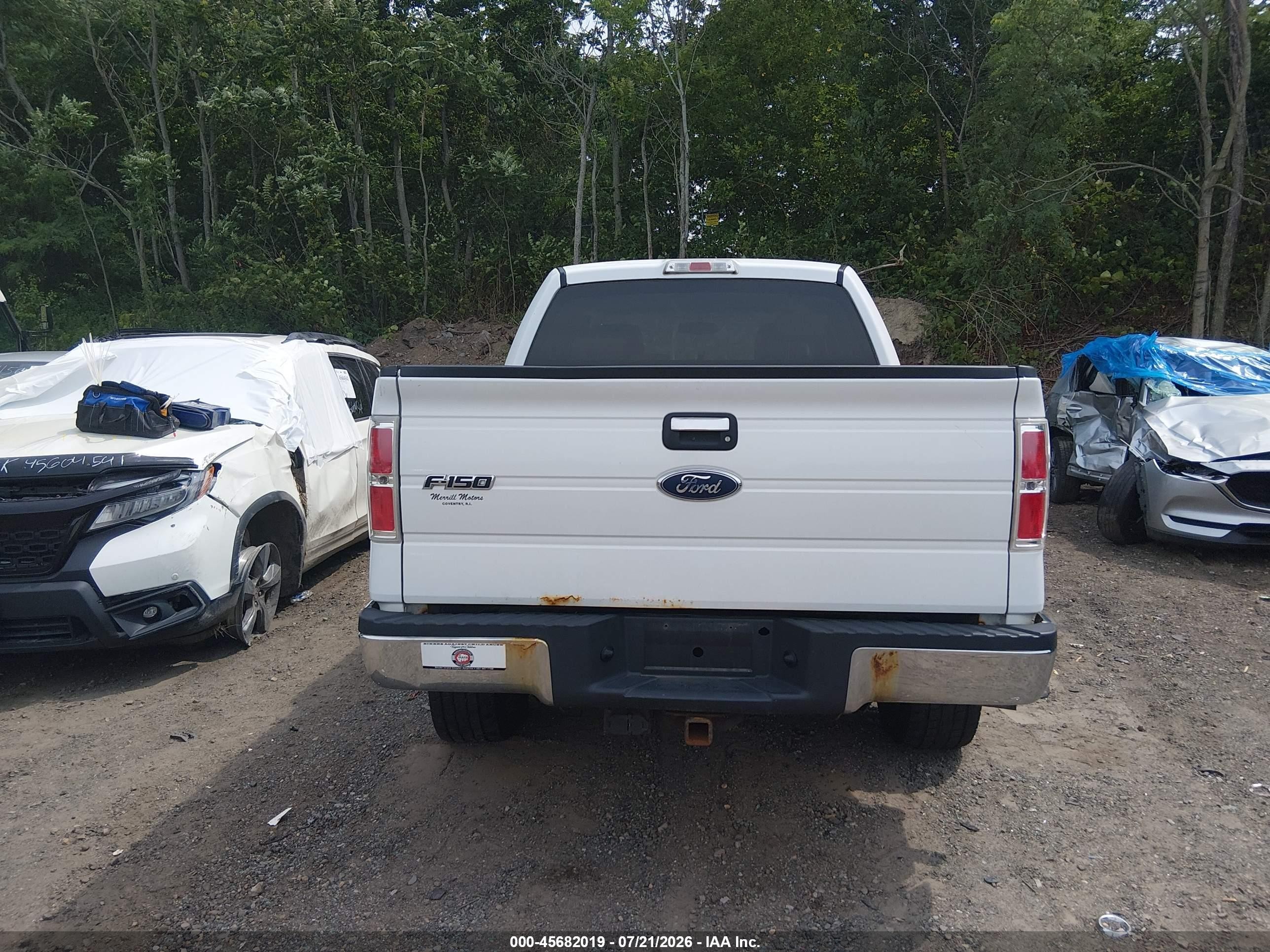 2009 Ford F-150 Fx4/king Ranch/lariat/platinum/xl/xlt White vin: 1FTPW14V99FA79784