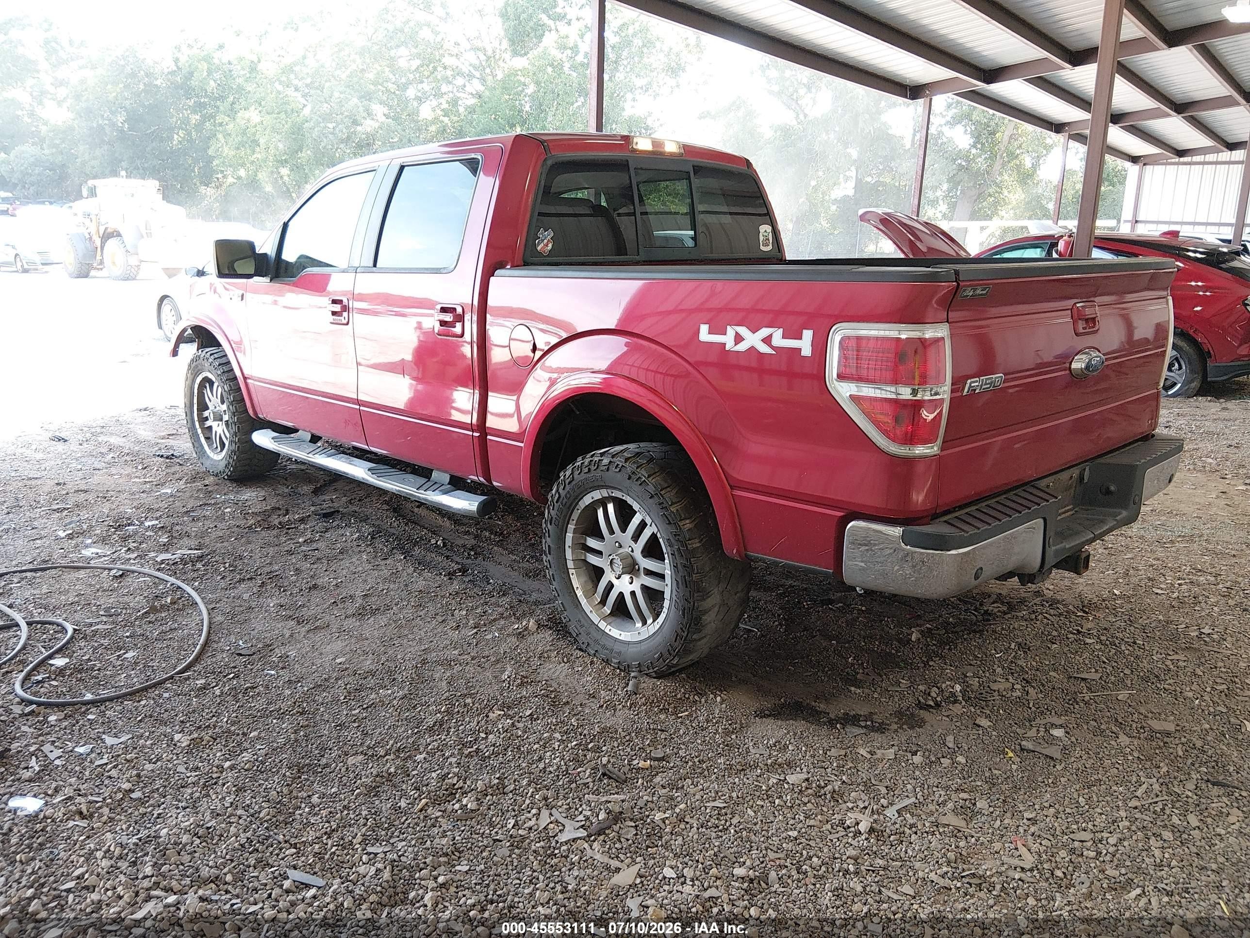 2009 Ford F-150 Fx4/king Ranch/lariat/platinum/xl/xlt Красный vin: 1FTPW14V99FA92891