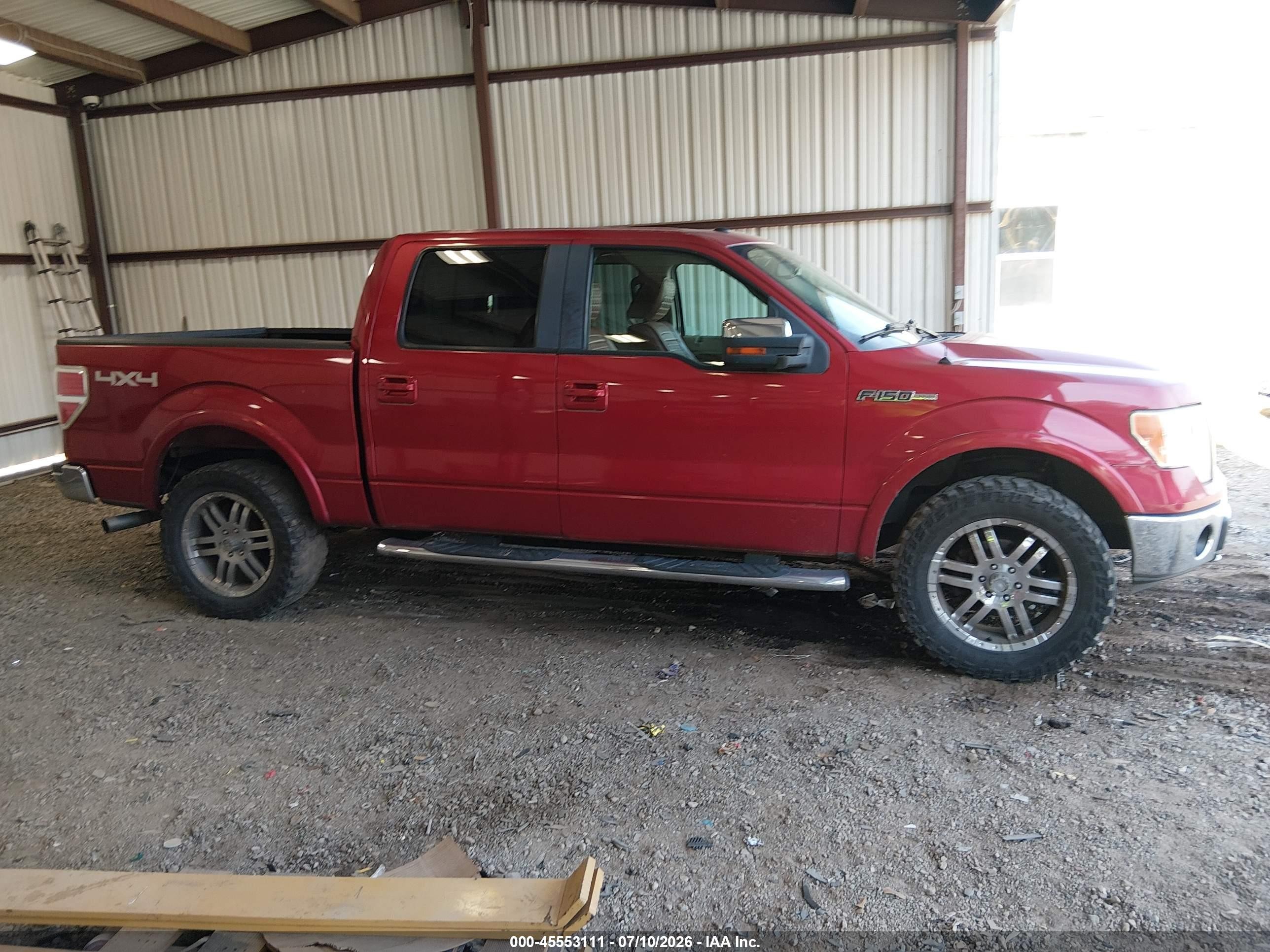 2009 Ford F-150 Fx4/king Ranch/lariat/platinum/xl/xlt Красный vin: 1FTPW14V99FA92891