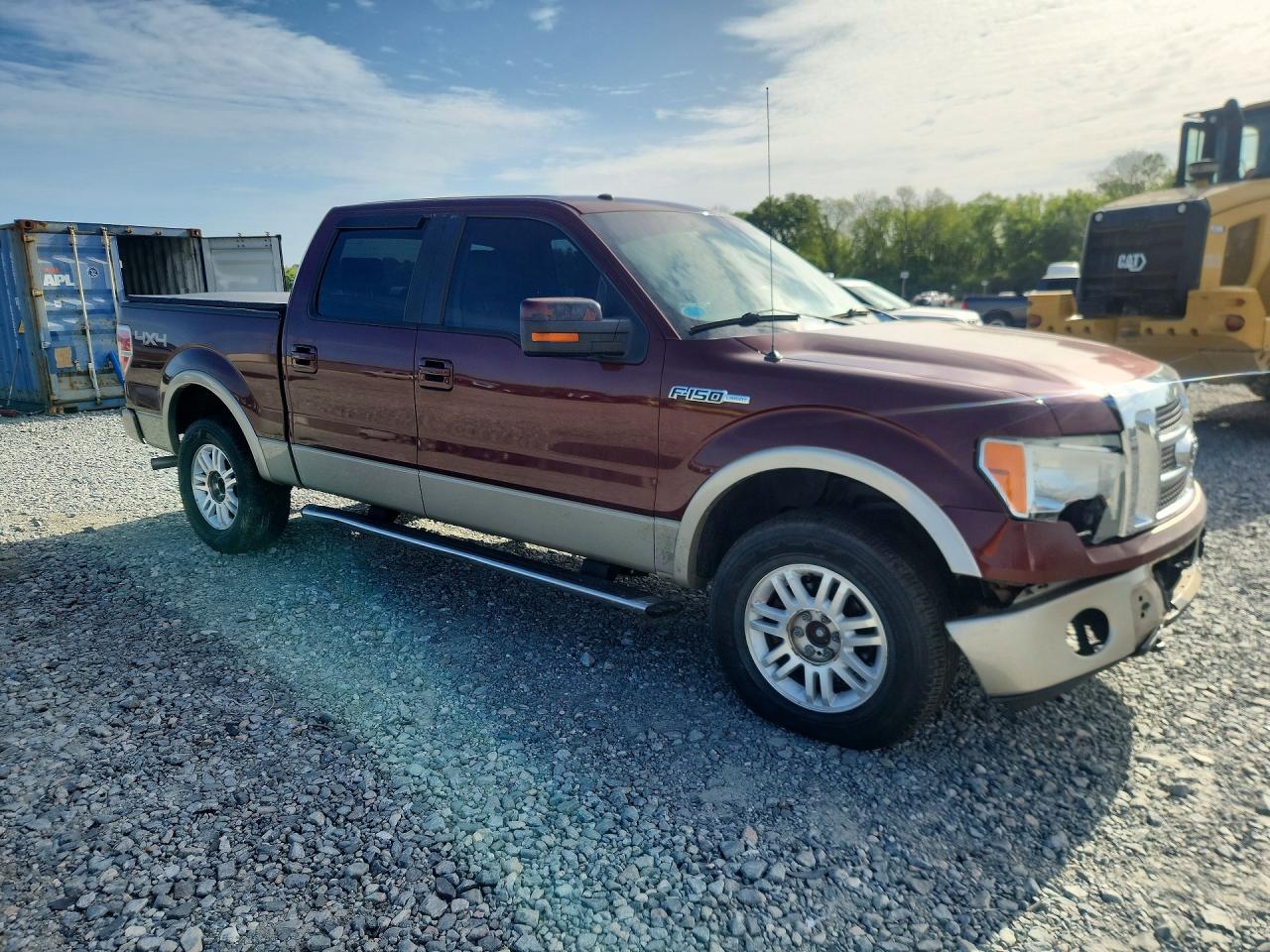 2009 Ford F150 Supercrew Burgundy vin: 1FTPW14V99FB00925