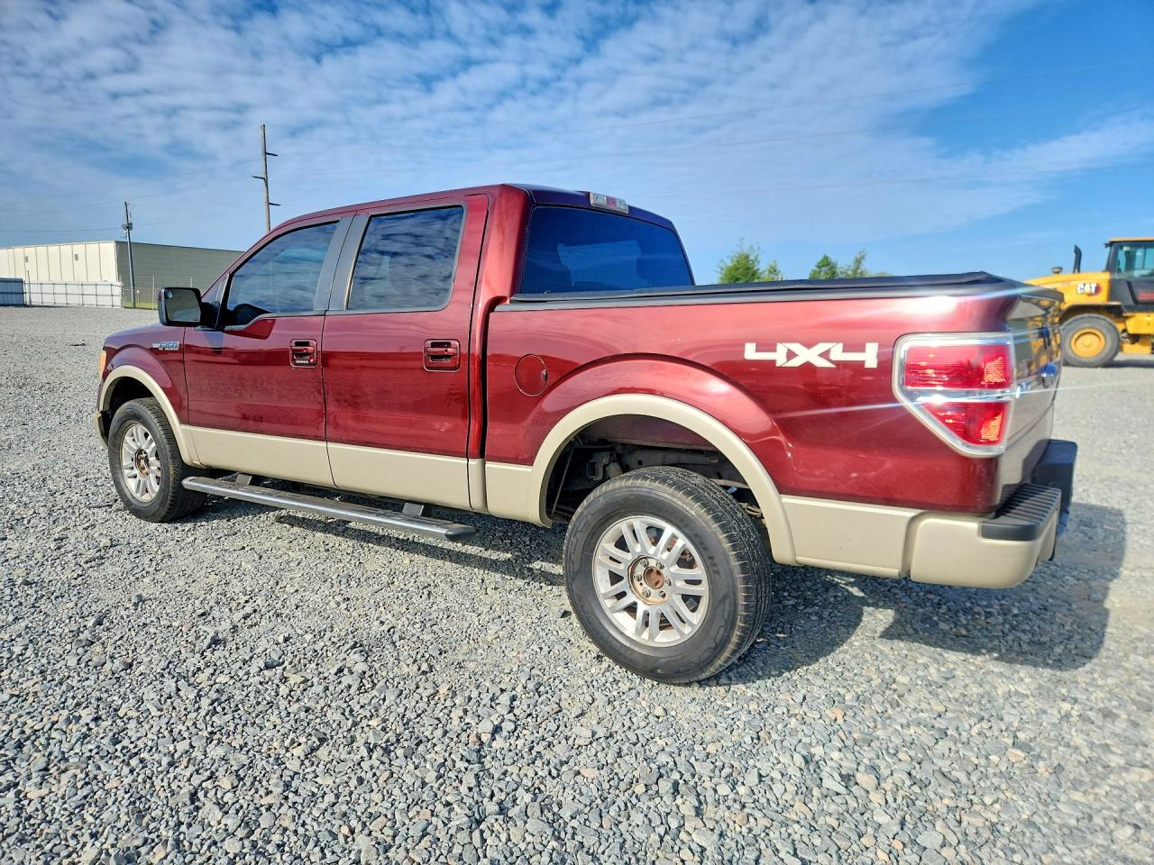 2009 Ford F150 Supercrew Burgundy vin: 1FTPW14V99FB00925