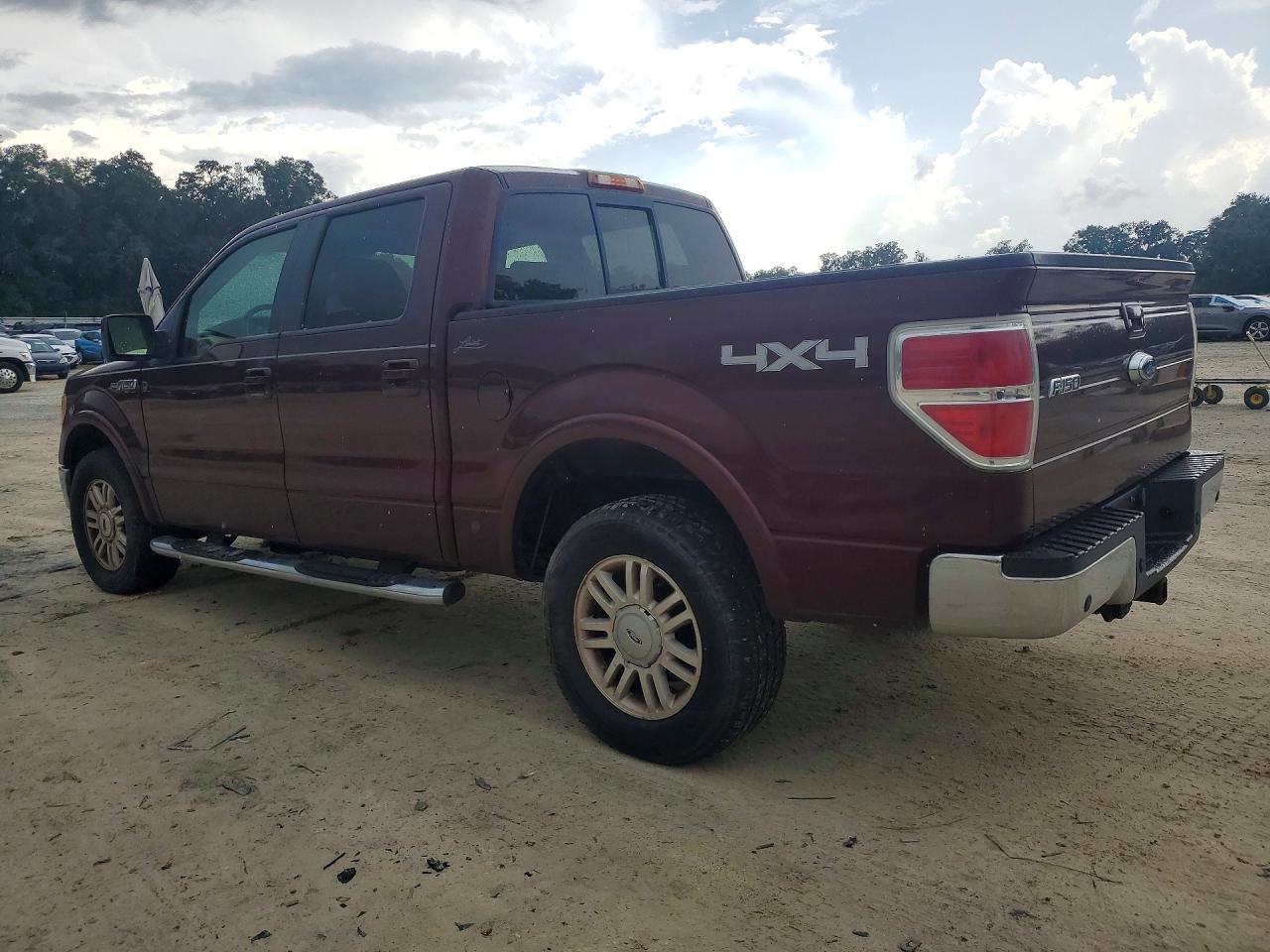 2009 Ford F150 Supercrew Maroon vin: 1FTPW14V99KB31762