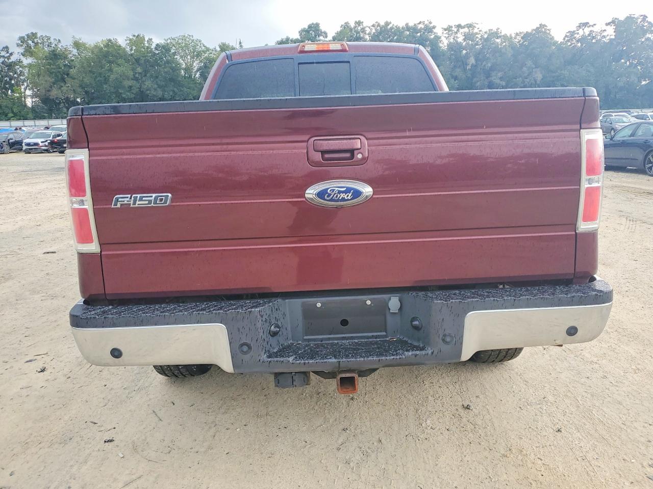 2009 Ford F150 Supercrew Maroon vin: 1FTPW14V99KB31762