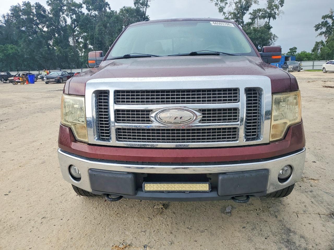 2009 Ford F150 Supercrew Maroon vin: 1FTPW14V99KB31762
