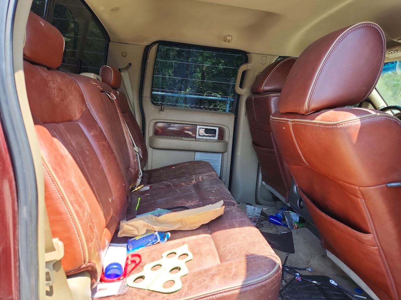 2009 Ford F150 Supercrew Темно-бордовый vin: 1FTPW14V99KB43216