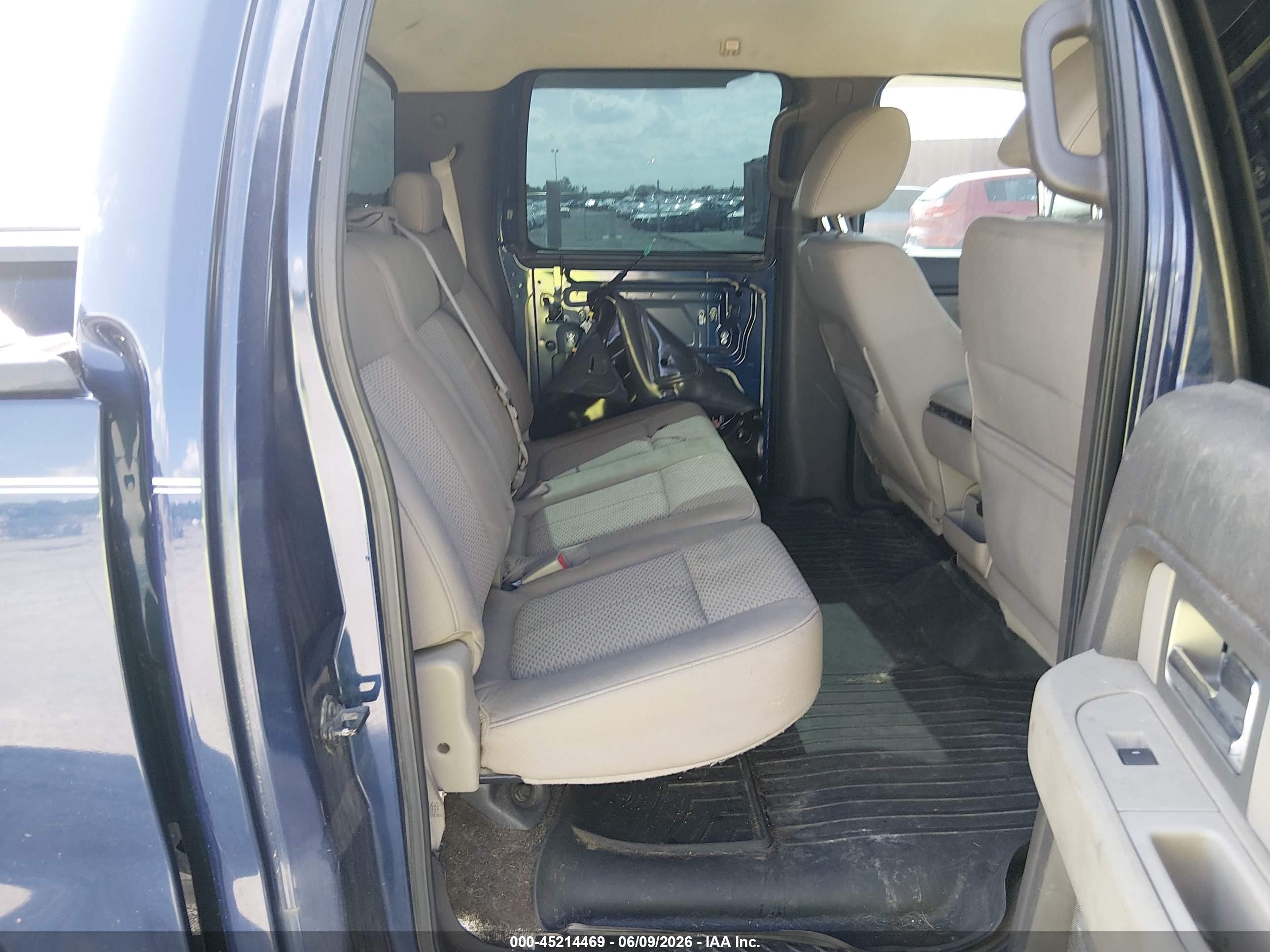 2009 Ford F-150 Xlt Blue vin: 1FTPW14V99KC93178