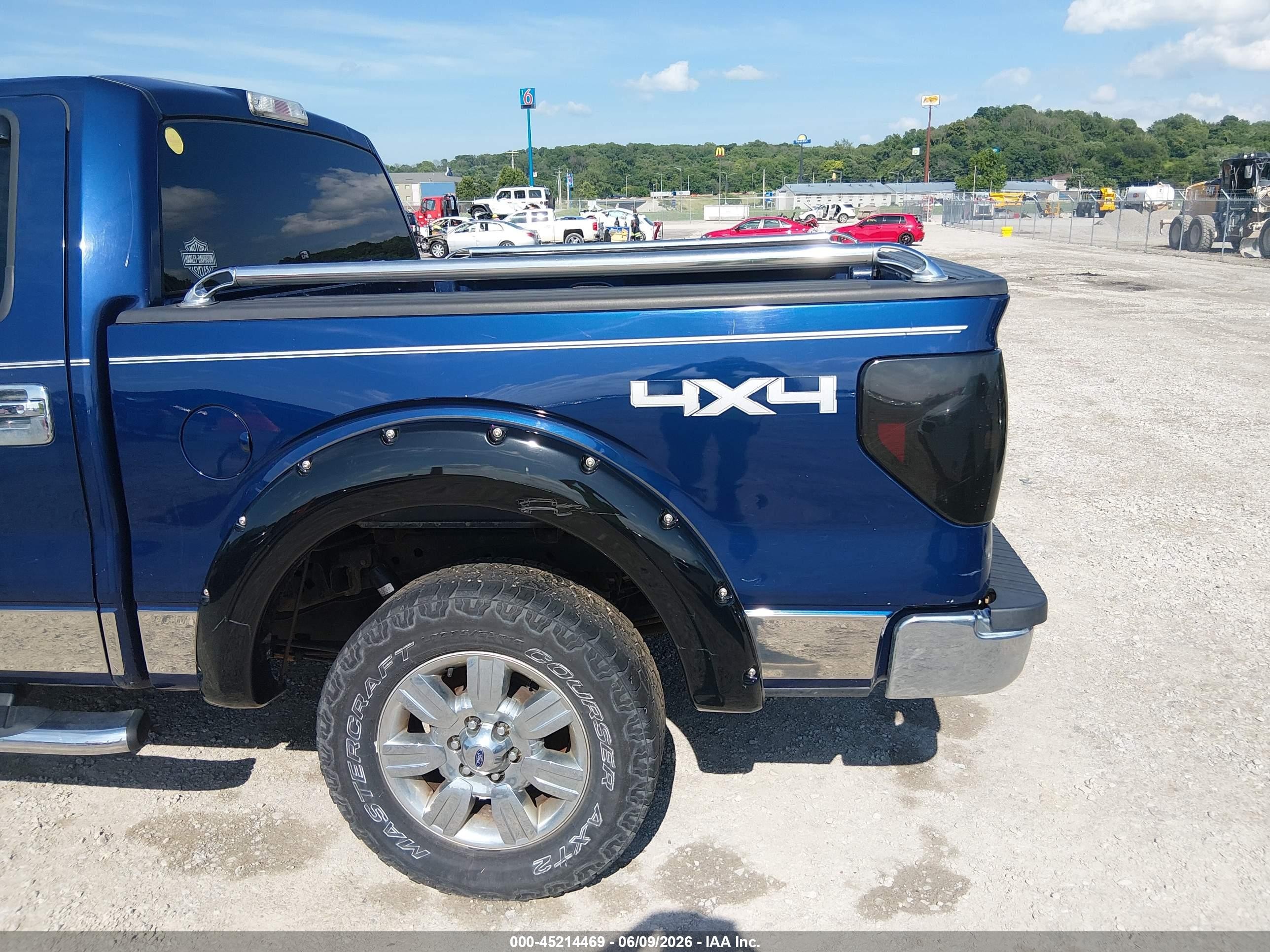 2009 Ford F-150 Xlt Blue vin: 1FTPW14V99KC93178