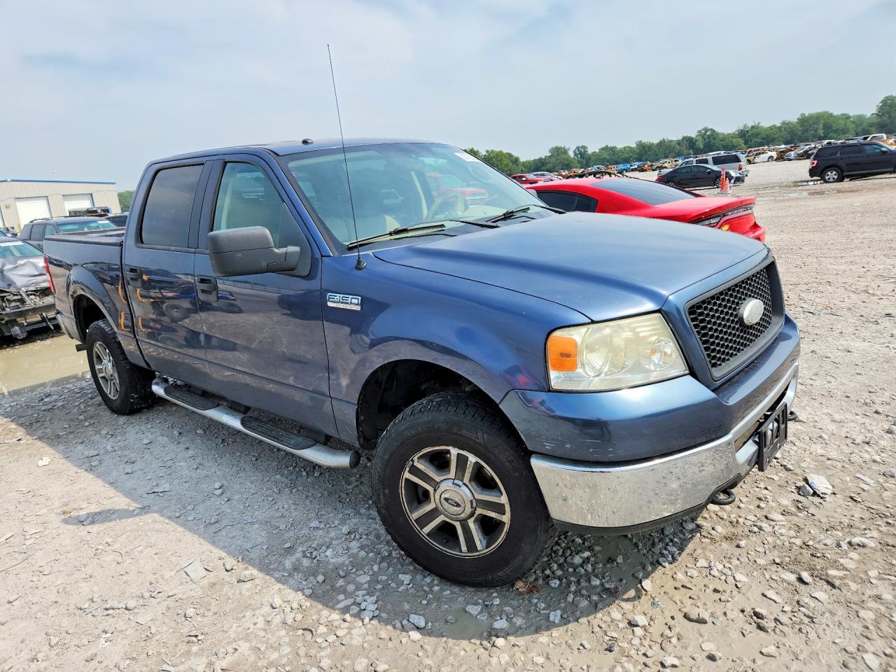 2006 Ford F150 Supercrew Blue vin: 1FTPW14VX6FB15333