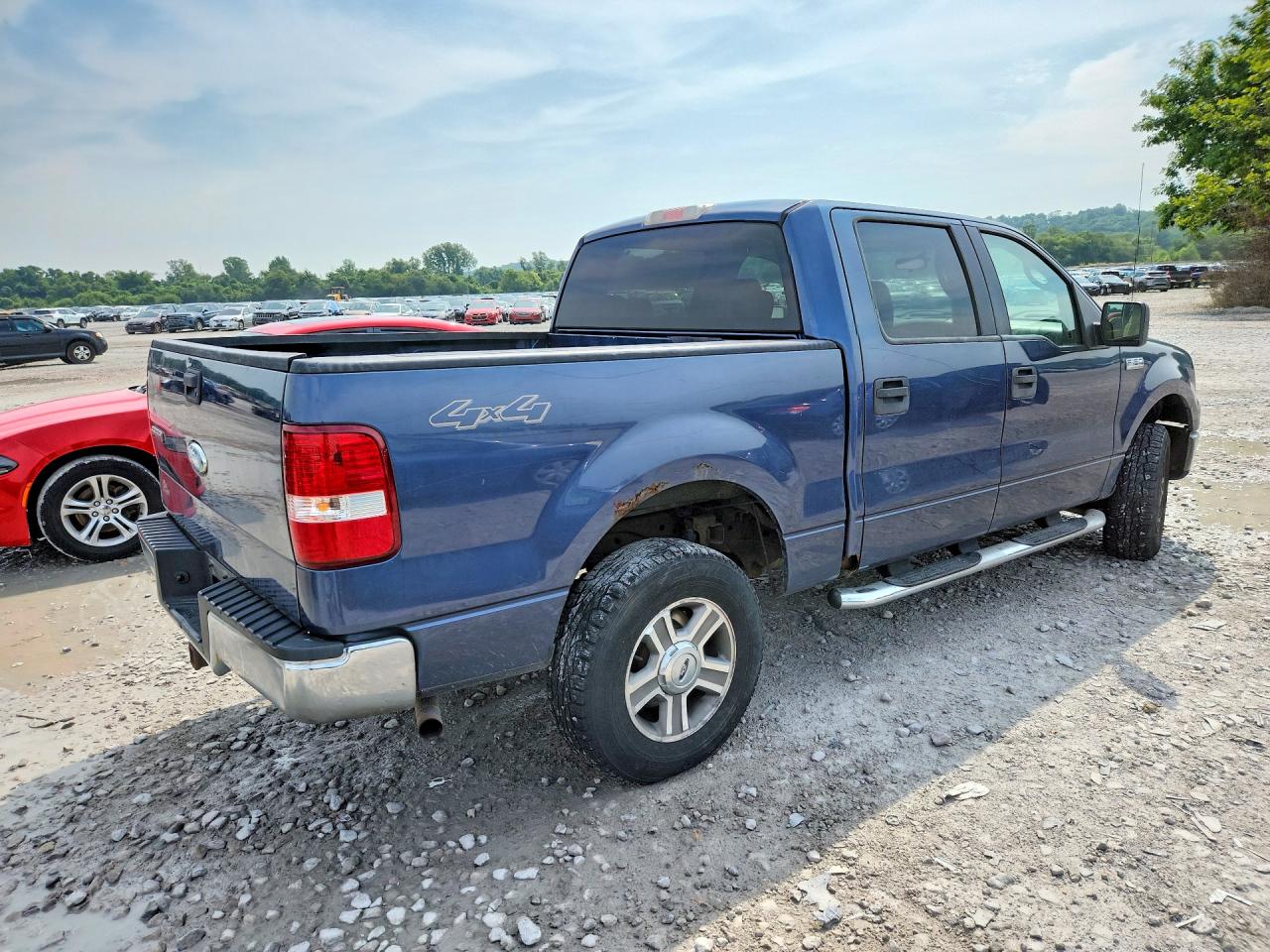 2006 Ford F150 Supercrew Blue vin: 1FTPW14VX6FB15333