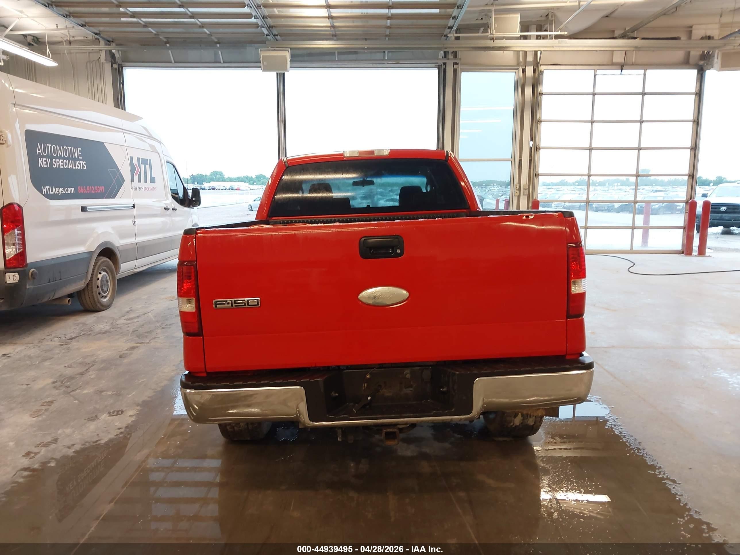 2006 Ford F-150 Fx4/lariat/xlt Red vin: 1FTPW14VX6FB68467