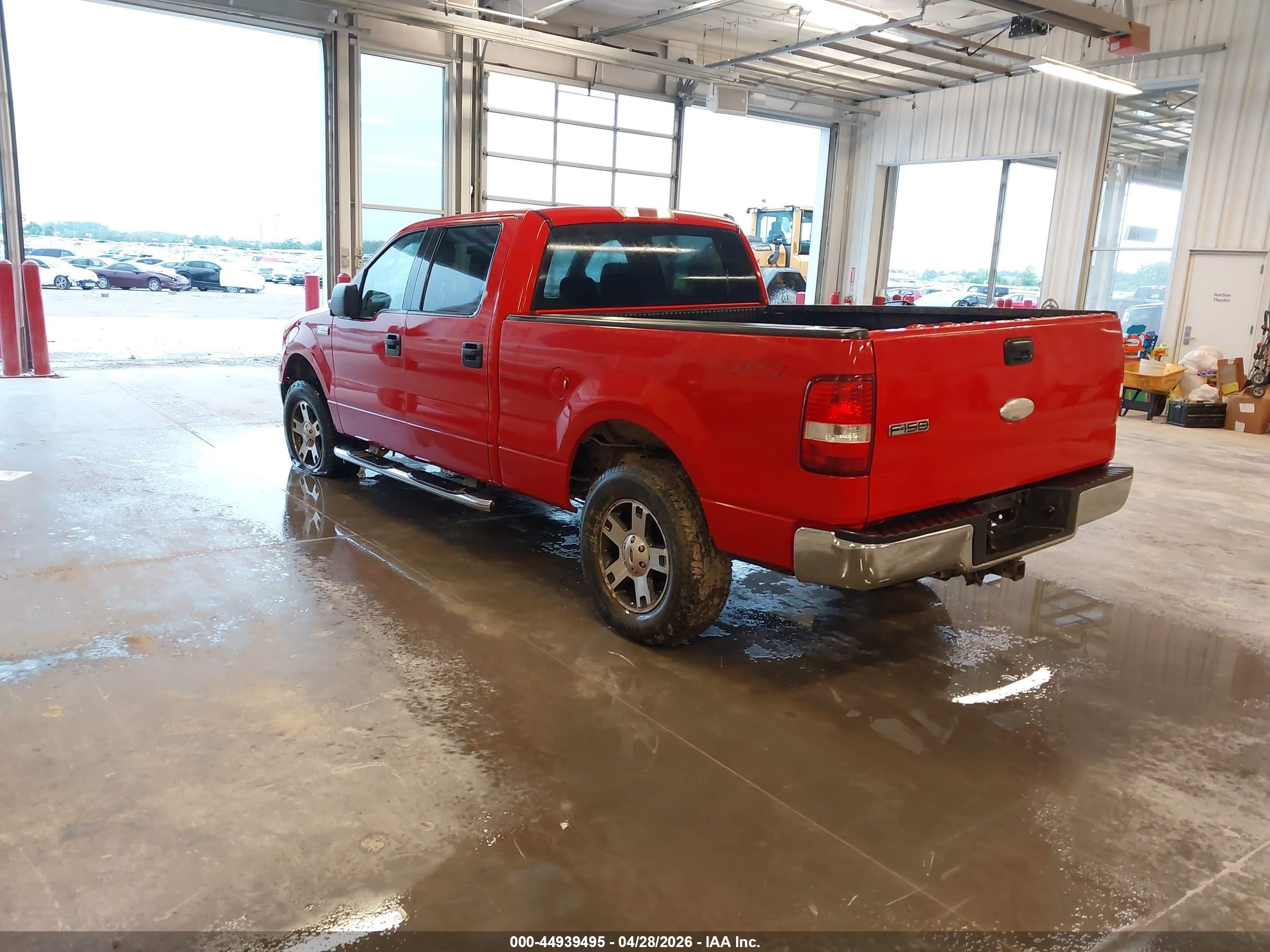 2006 Ford F-150 Fx4/lariat/xlt Red vin: 1FTPW14VX6FB68467