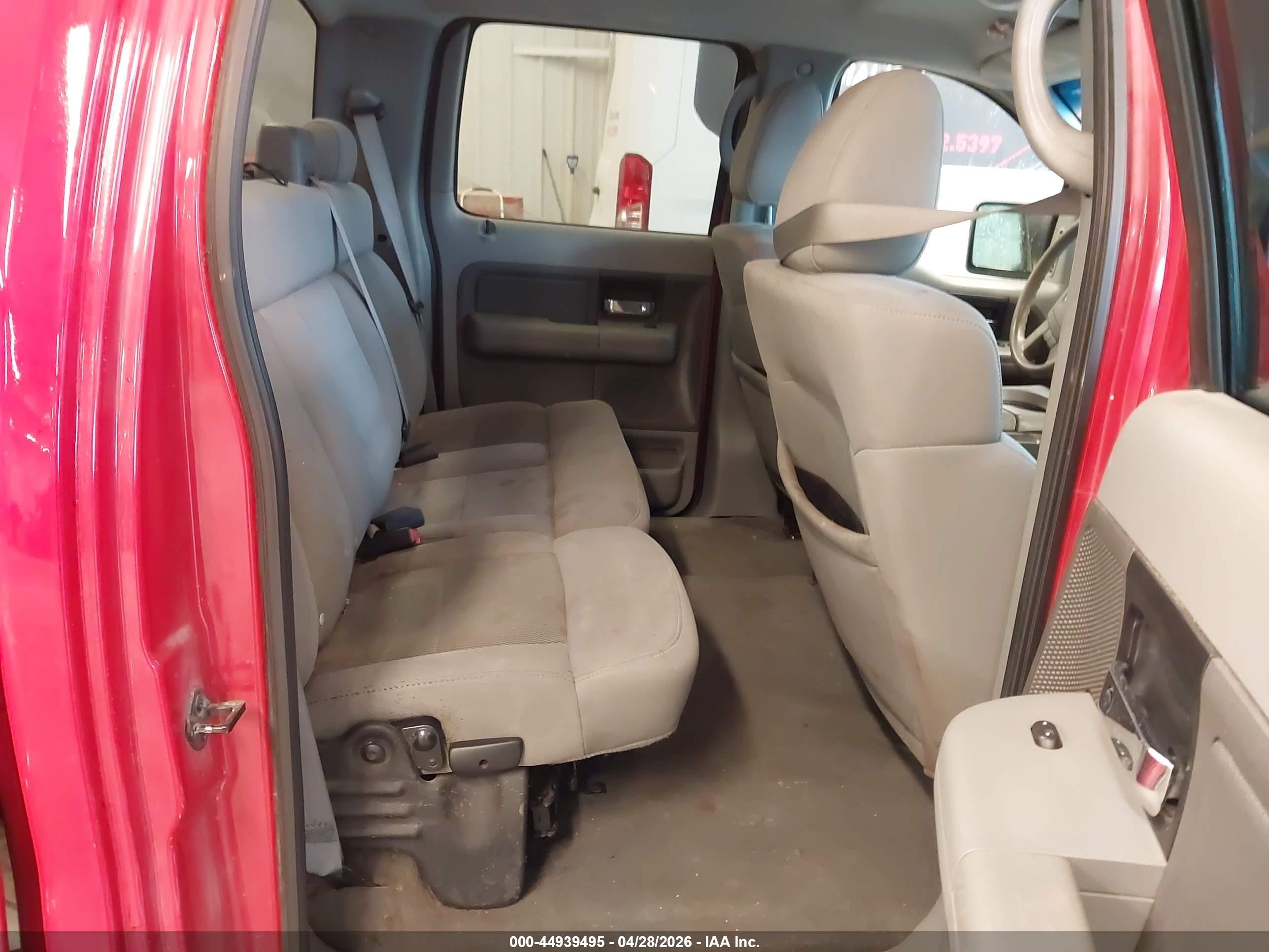 2006 Ford F-150 Fx4/lariat/xlt Red vin: 1FTPW14VX6FB68467