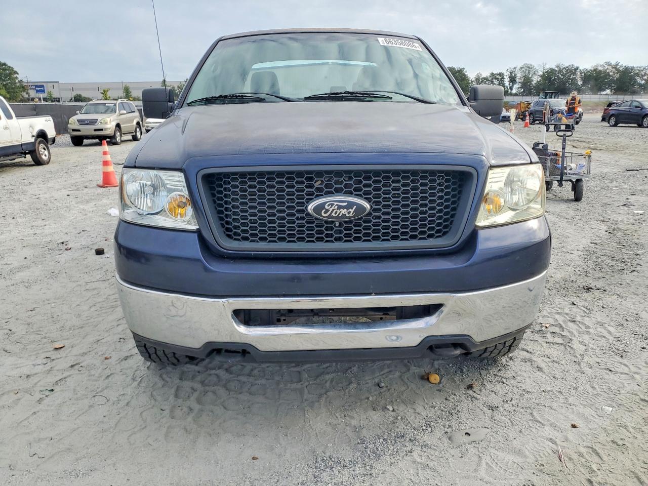 2006 Ford F150 Supercrew Blue vin: 1FTPW14VX6KD95665