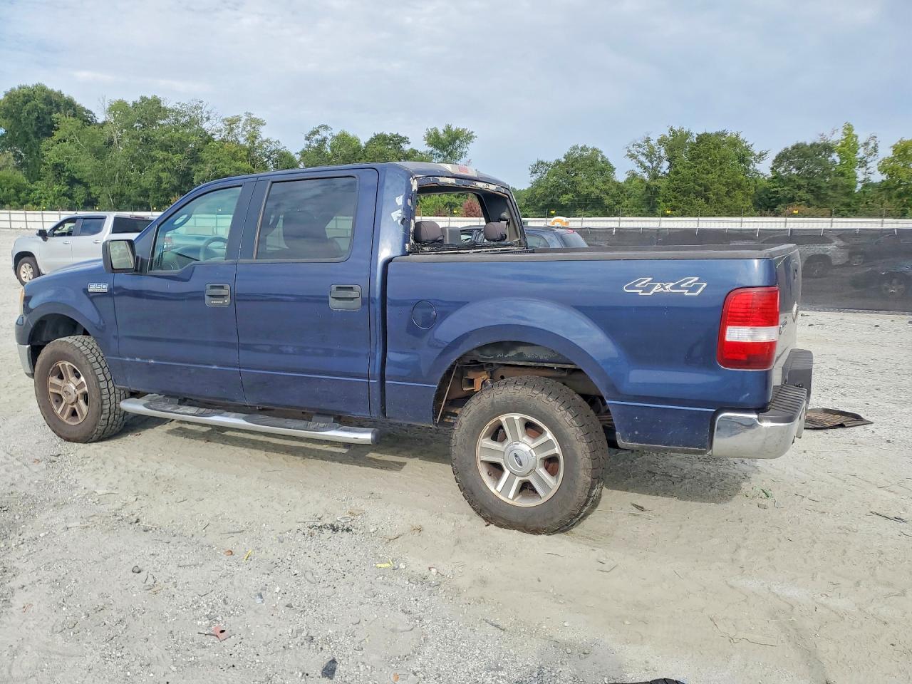 2006 Ford F150 Supercrew Blue vin: 1FTPW14VX6KD95665