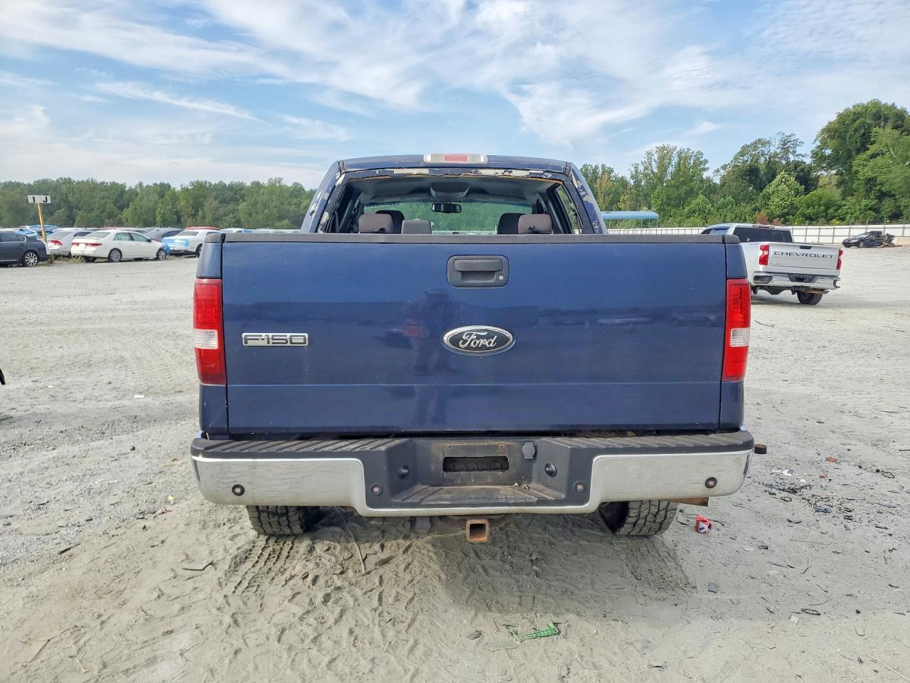 2006 Ford F150 Supercrew Blue vin: 1FTPW14VX6KD95665