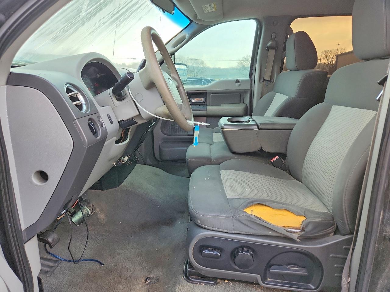 2005 Ford F150 Supercrew Black vin: 1FTPW14VX7FA04184