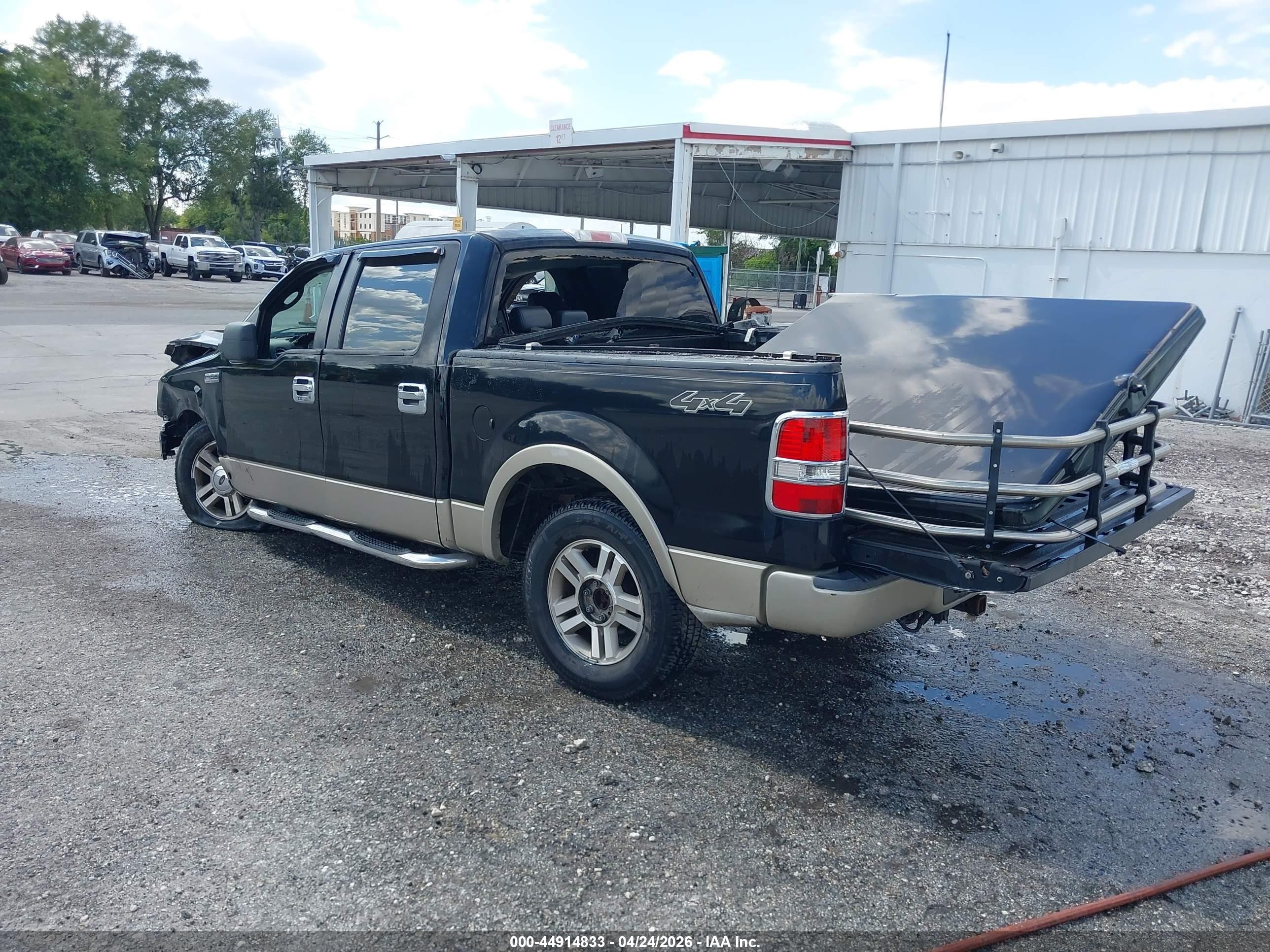 2007 Ford F-150   Black vin: 1FTPW14VX7FA56396