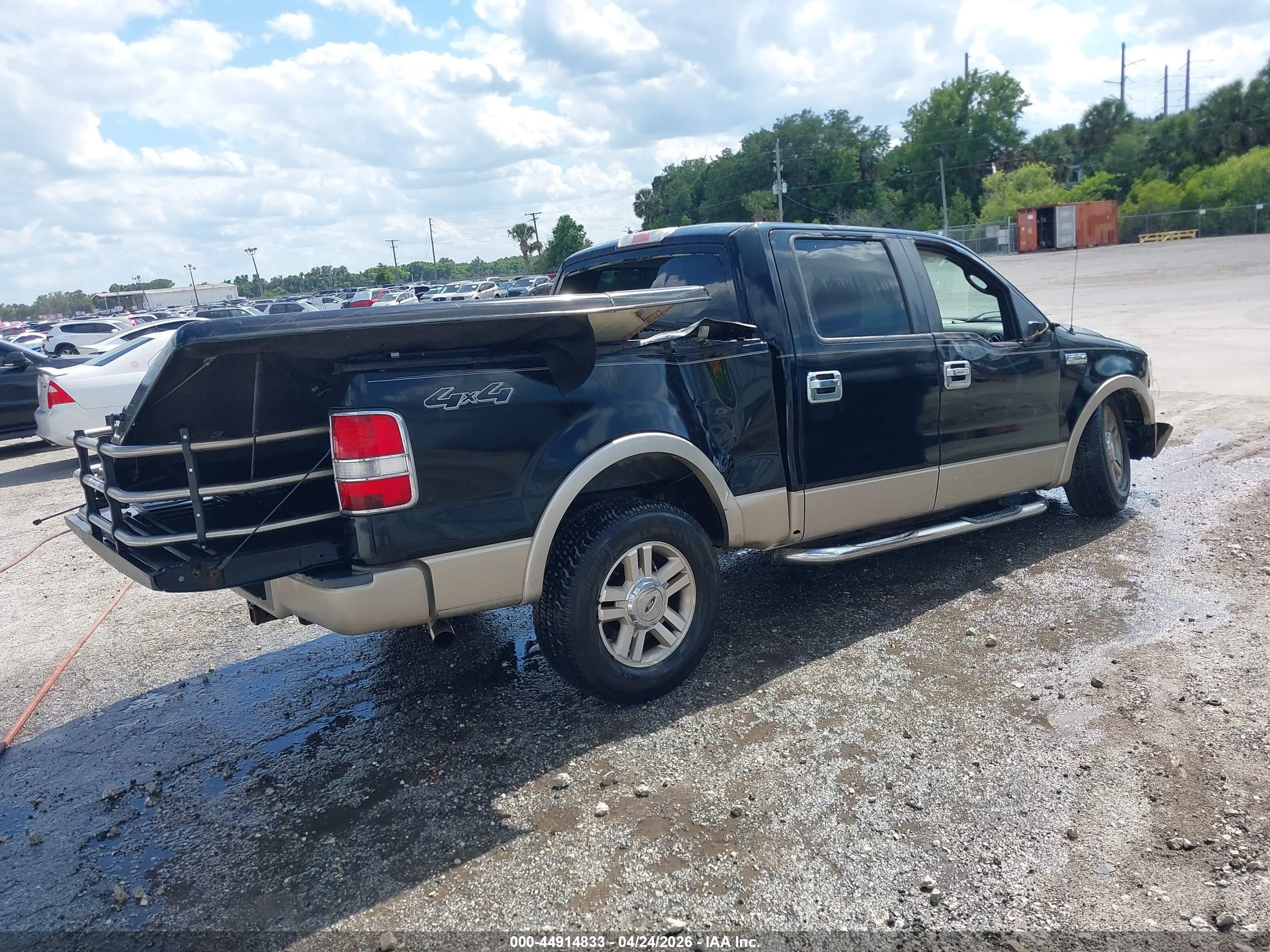 2007 Ford F-150   Black vin: 1FTPW14VX7FA56396