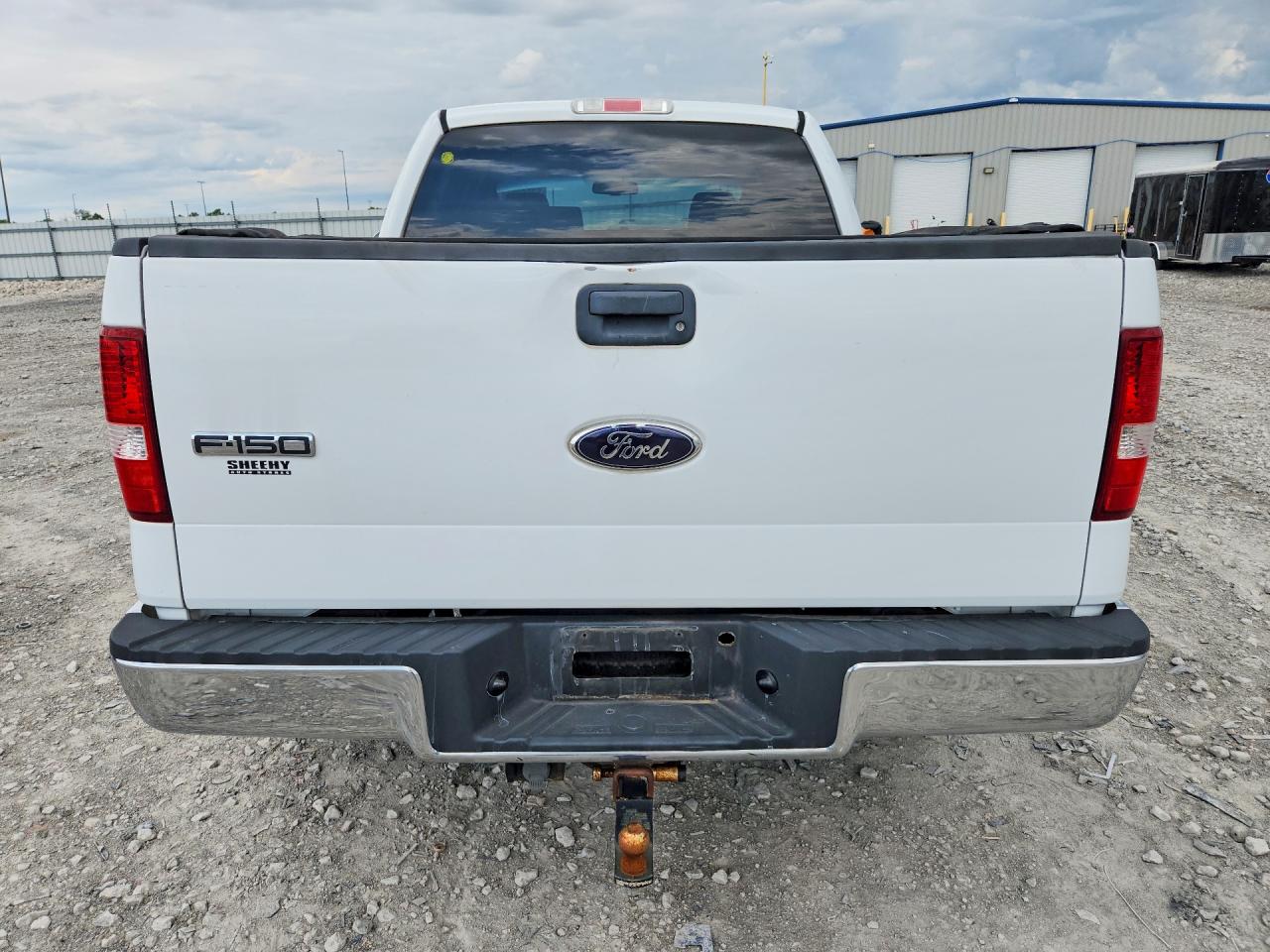 2007 Ford F150 Supercrew White vin: 1FTPW14VX7FB88445
