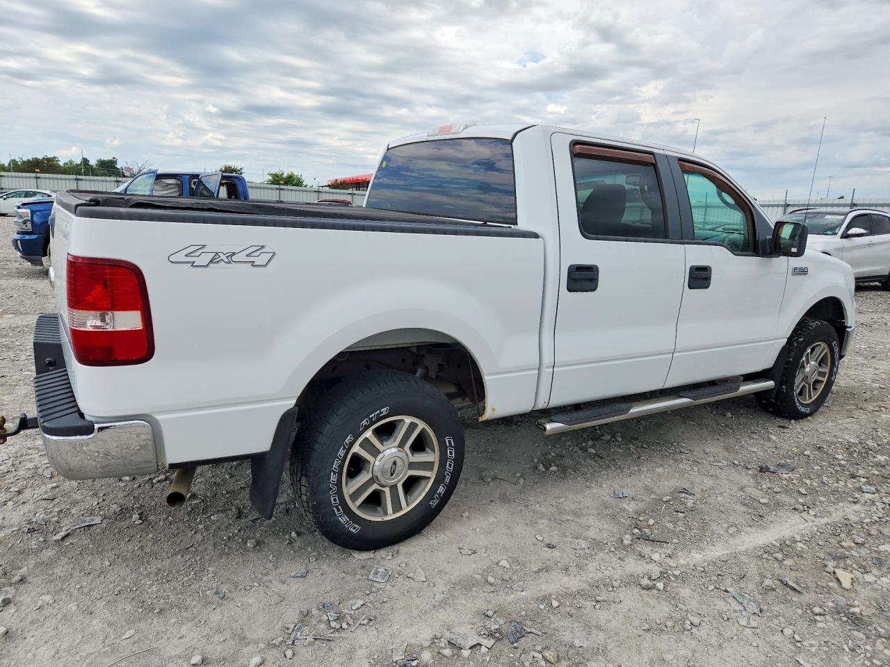 2007 Ford F150 Supercrew White vin: 1FTPW14VX7FB88445